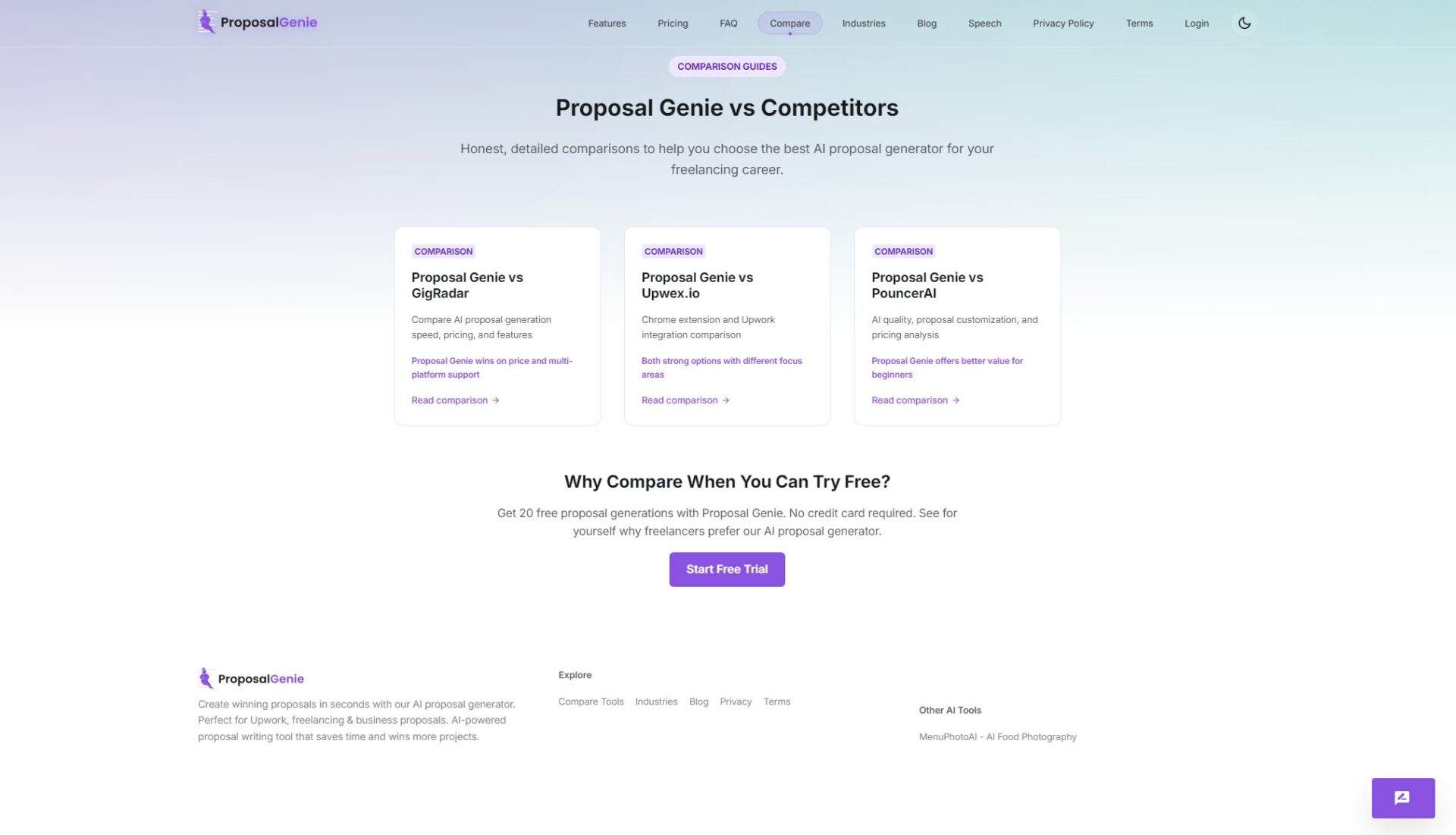 为何Proposal Genie最适合你