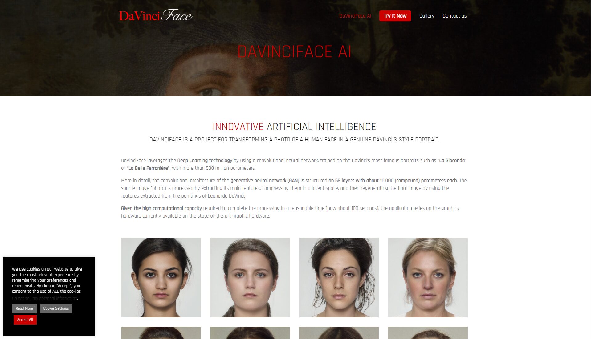 DaVinciFace AI原理与介绍