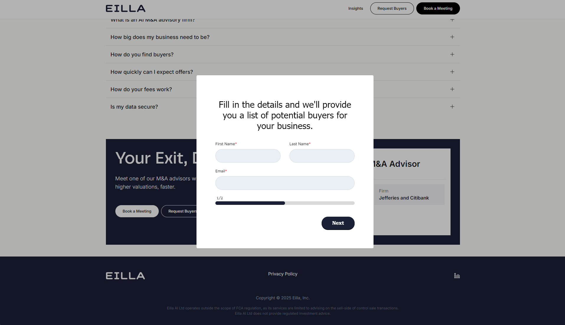 Eilla AI官网报价申请