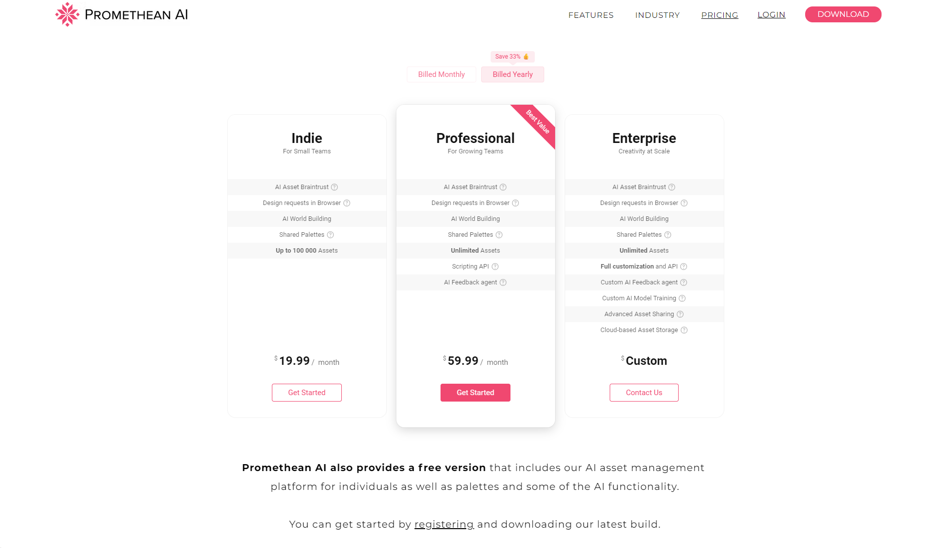 Promethean AI价格方案介绍