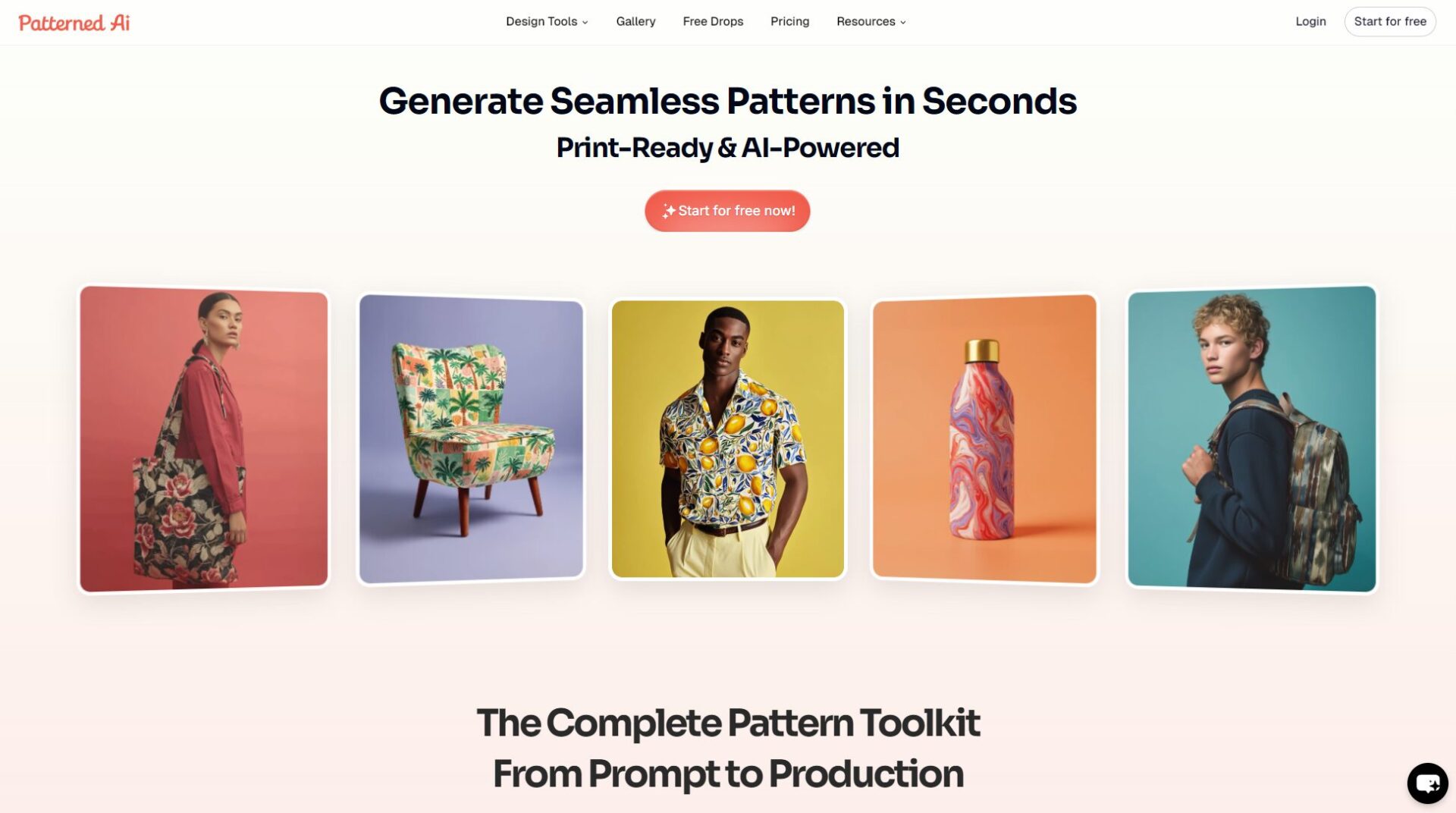 Patterned AI官网首页