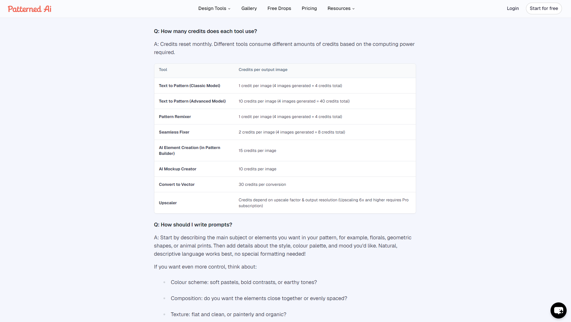 Patterned AI常见问题