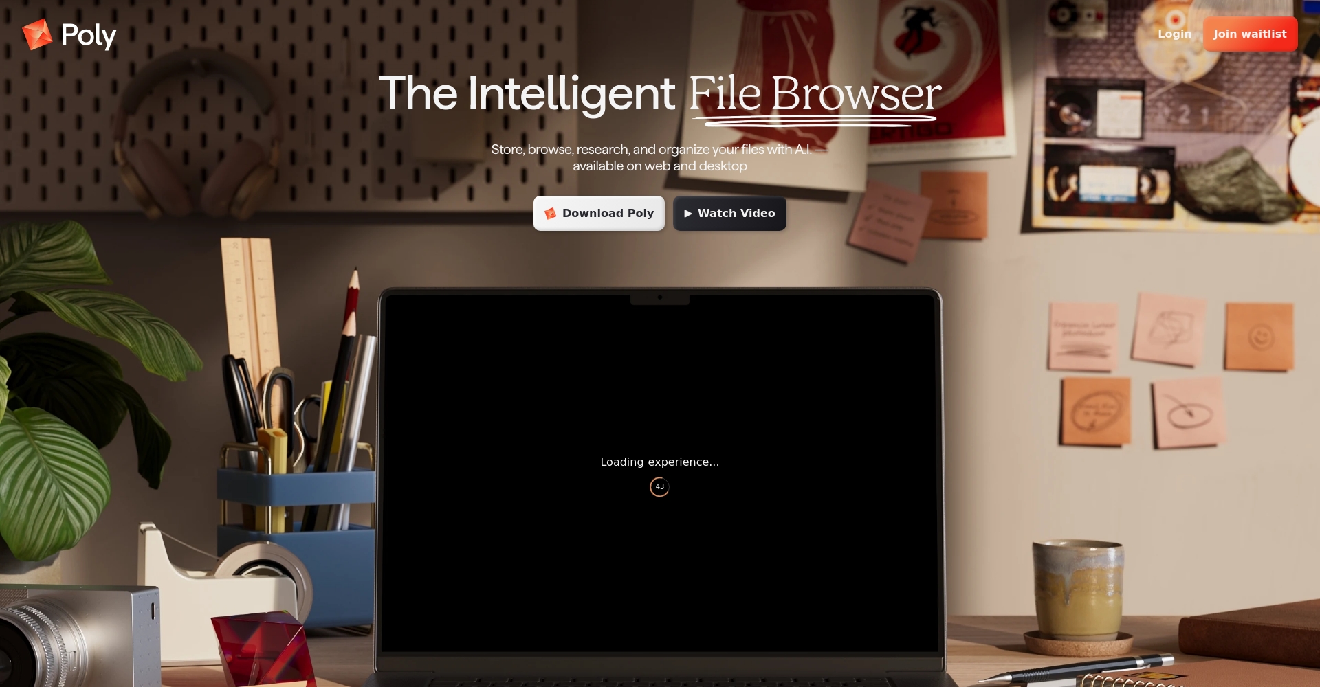 Poly官方首页截图