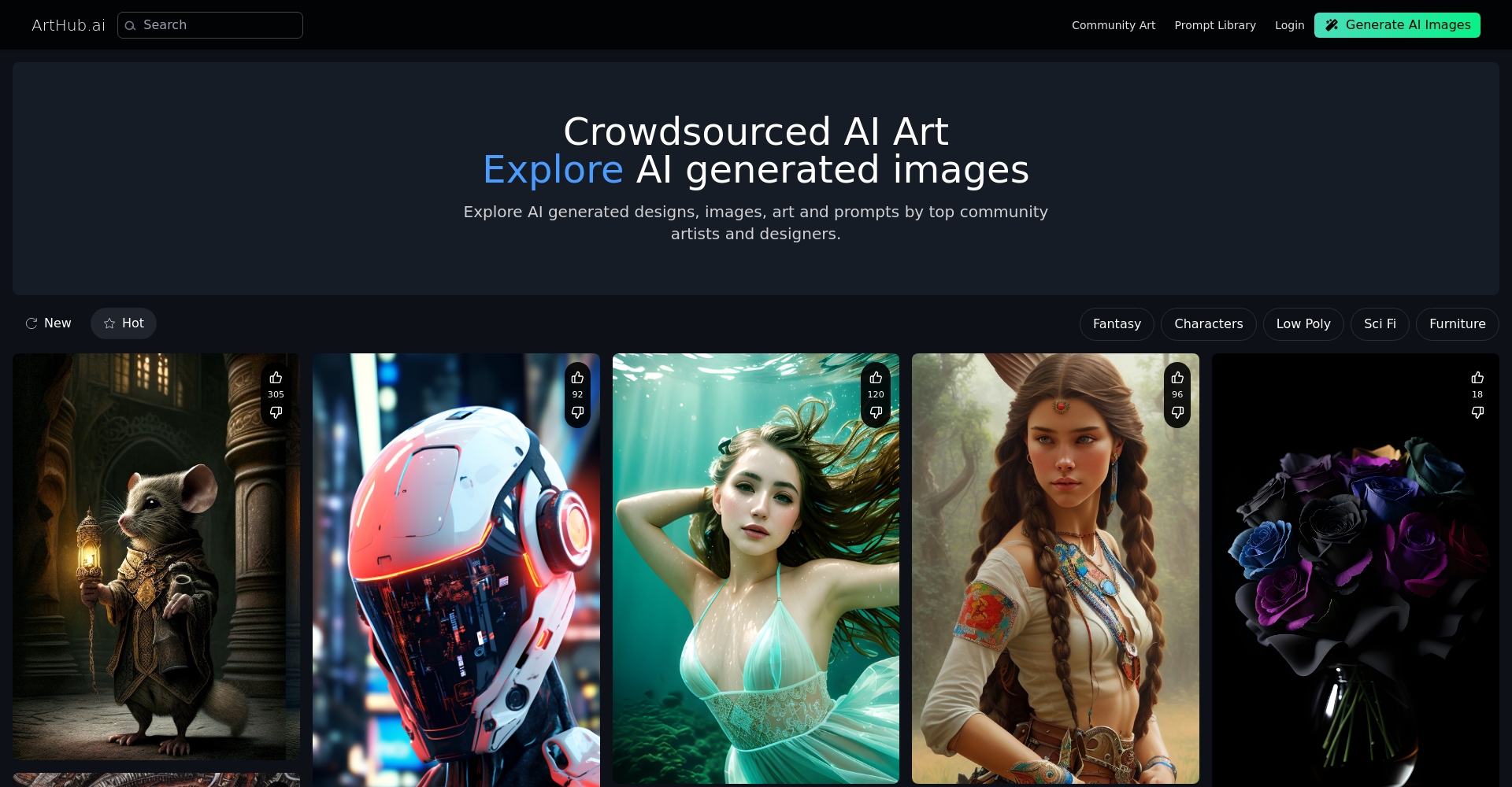 Arthub.ai官网截图