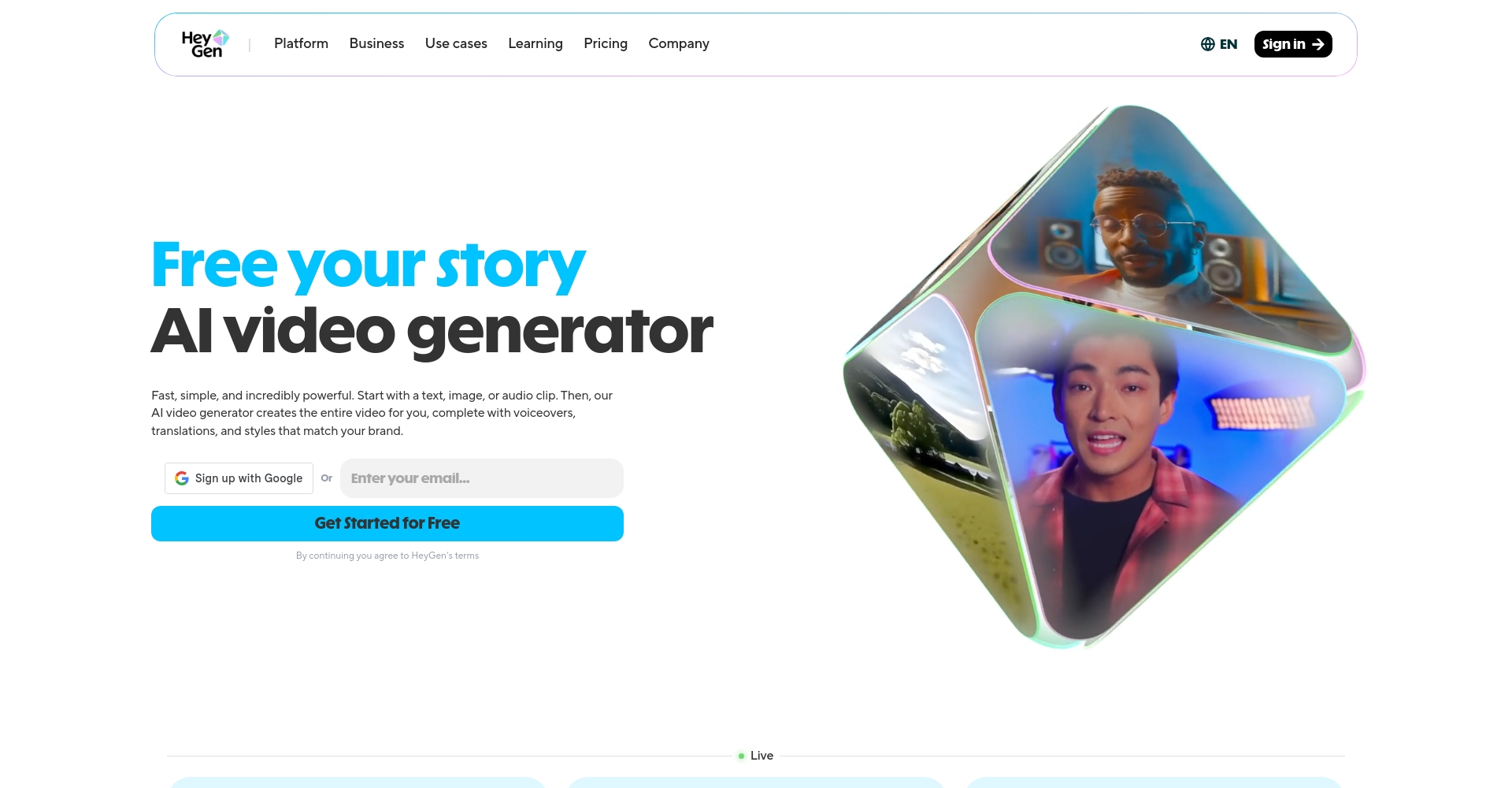 HeyGen虚拟人演示
