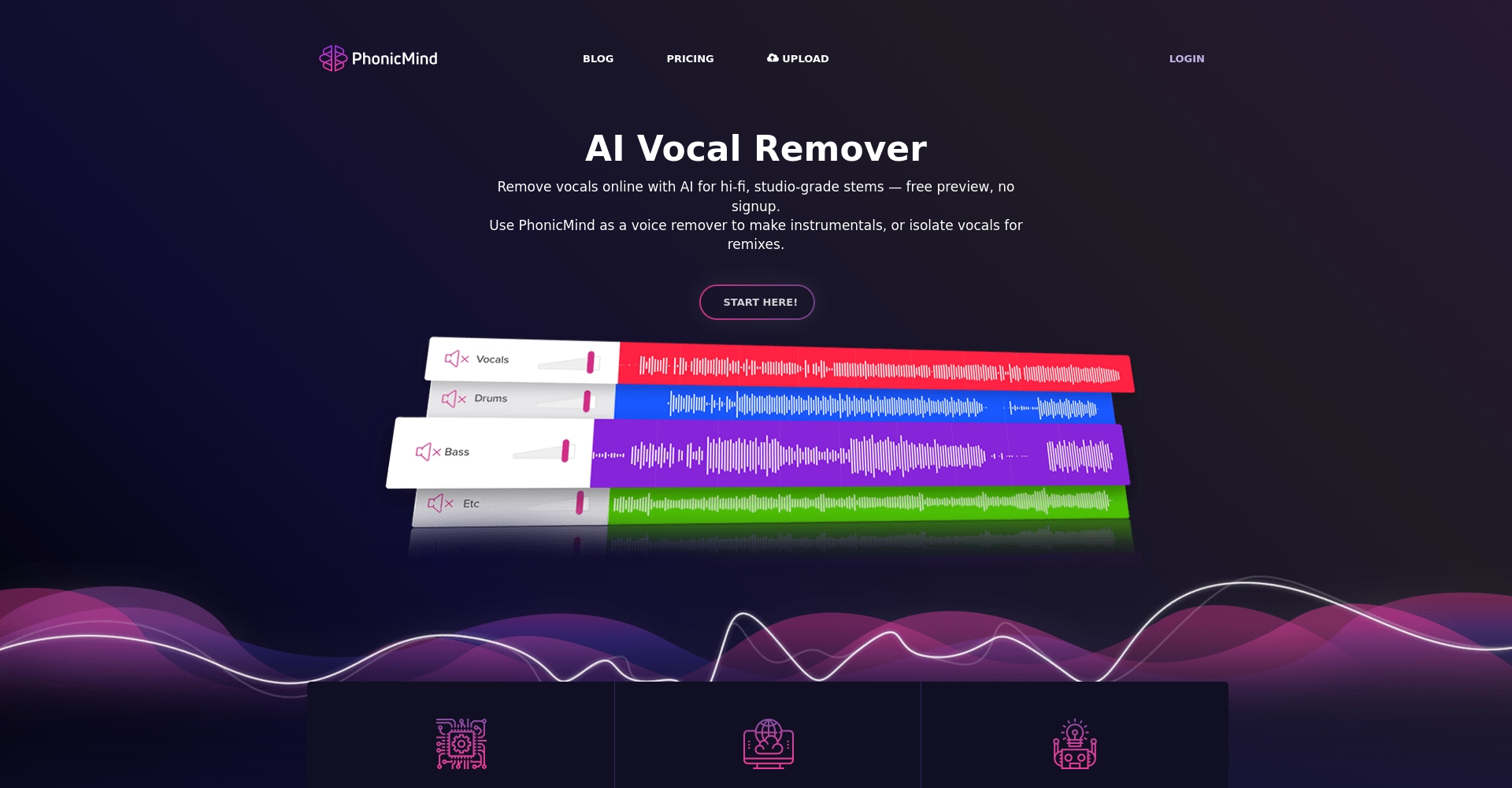 PhonicMind官网截图