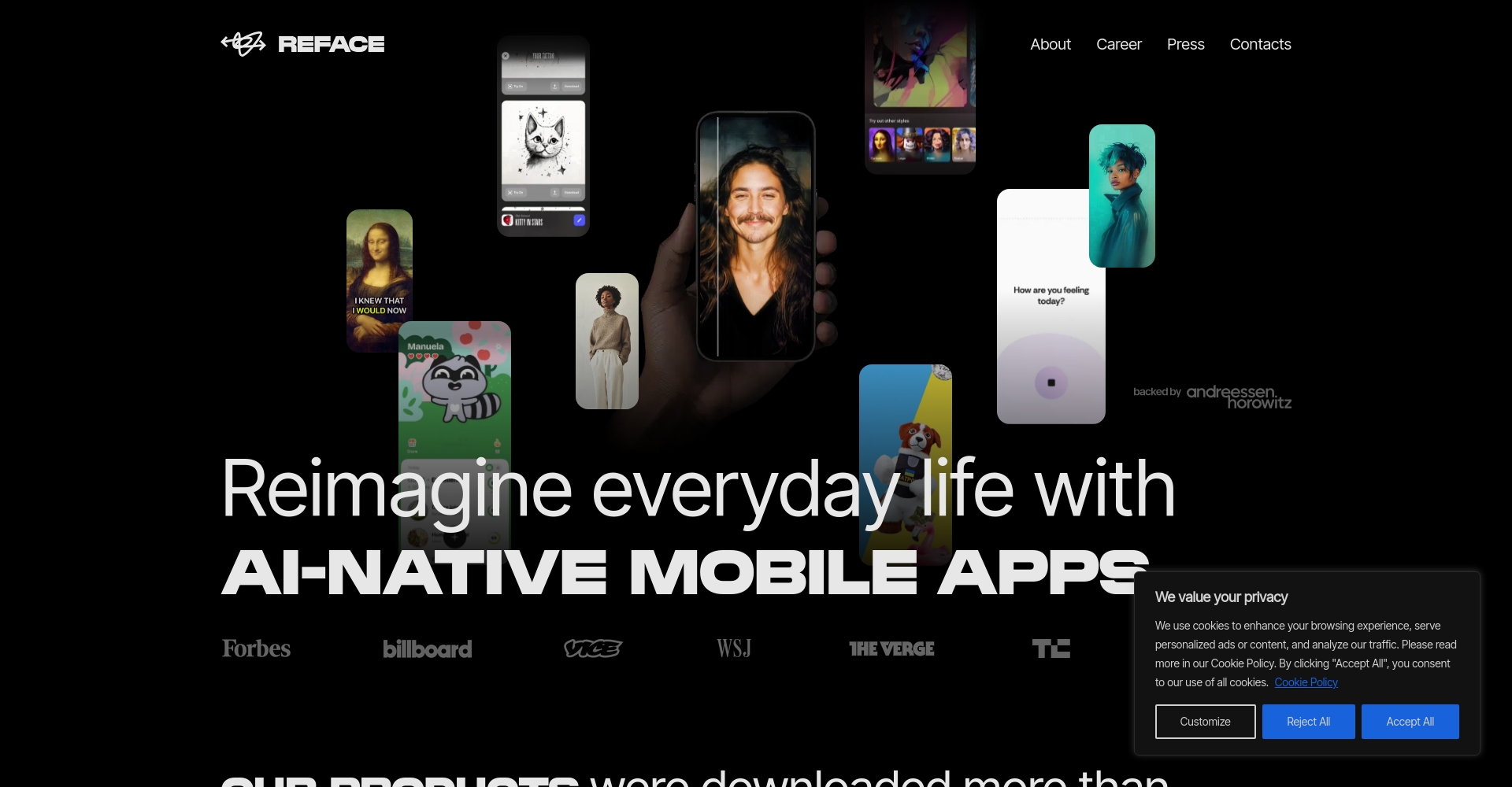 Reface趣味GIF换脸