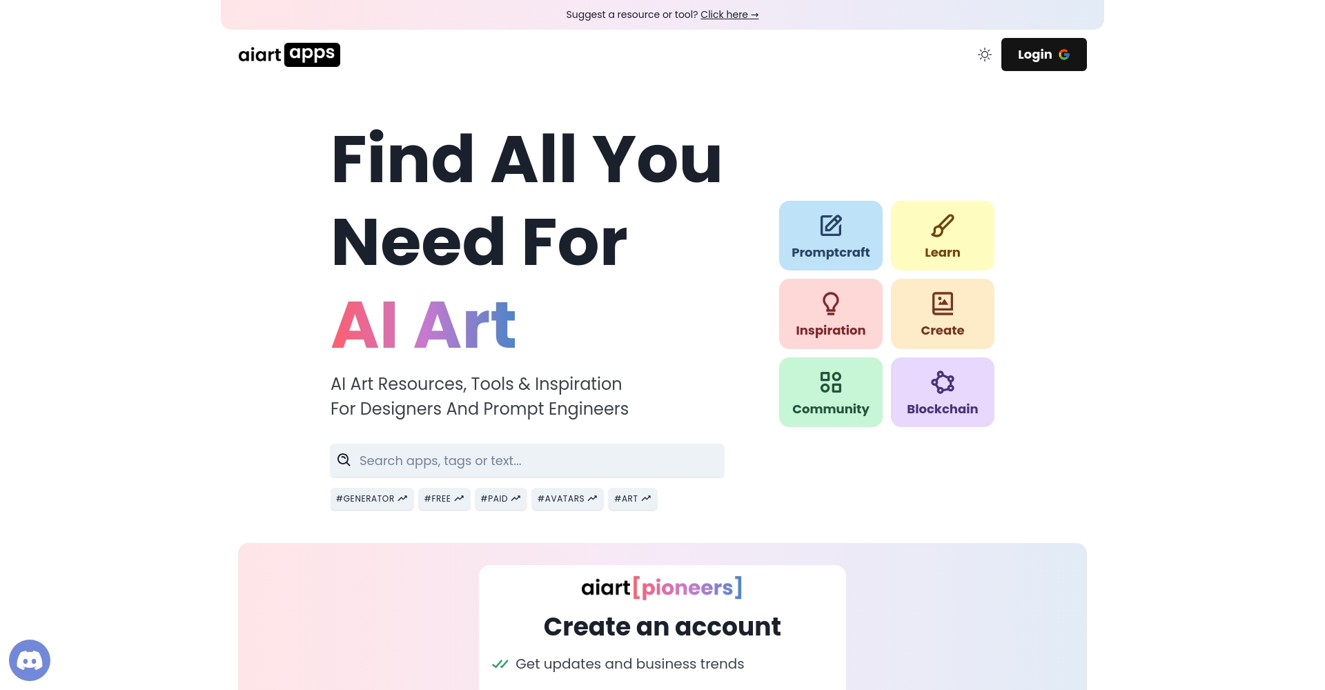 AI Art Apps官网截图