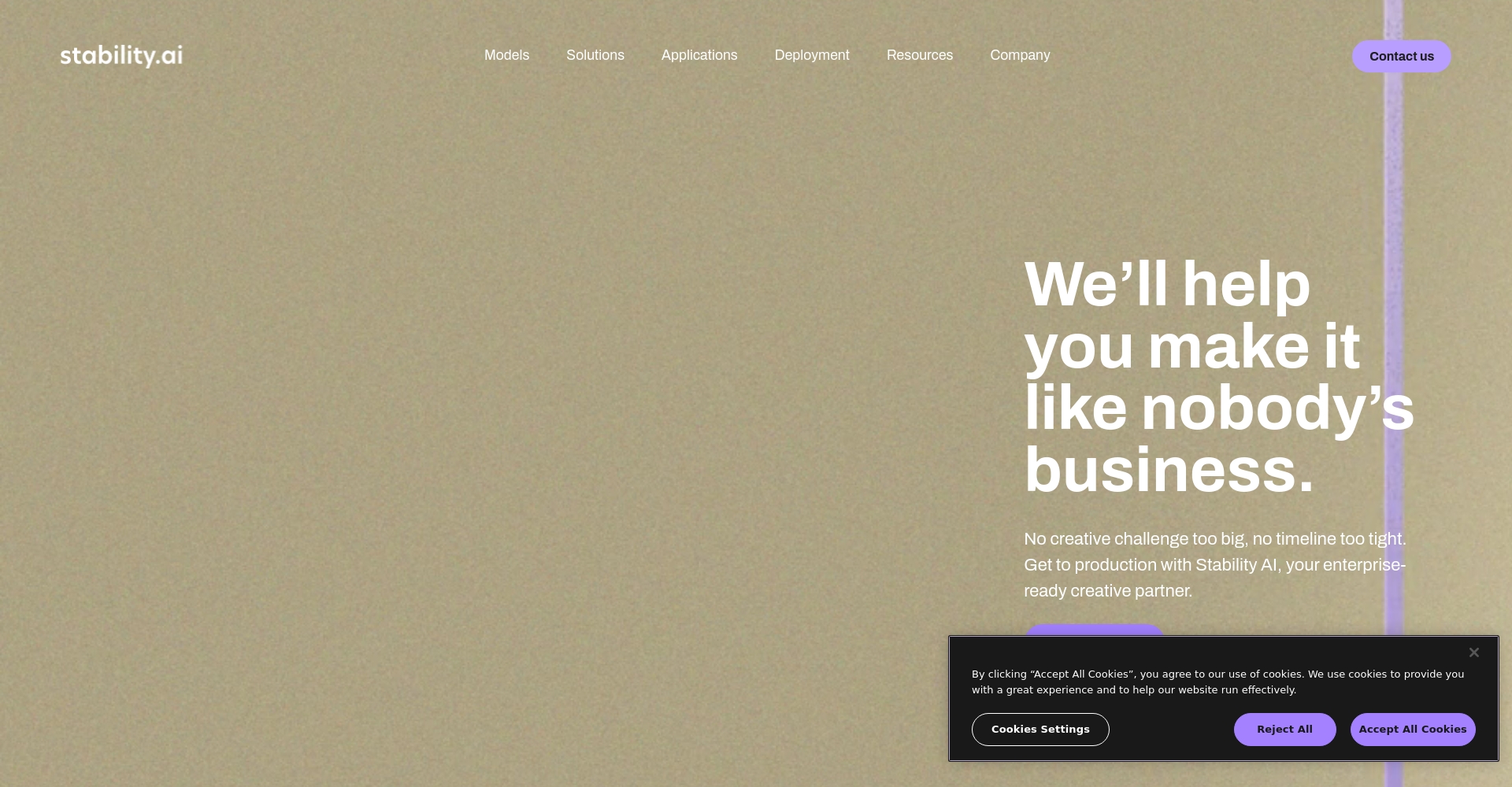 Stable Diffusion界面