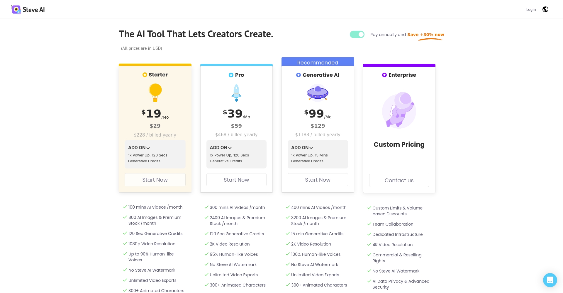 官方价格表截图