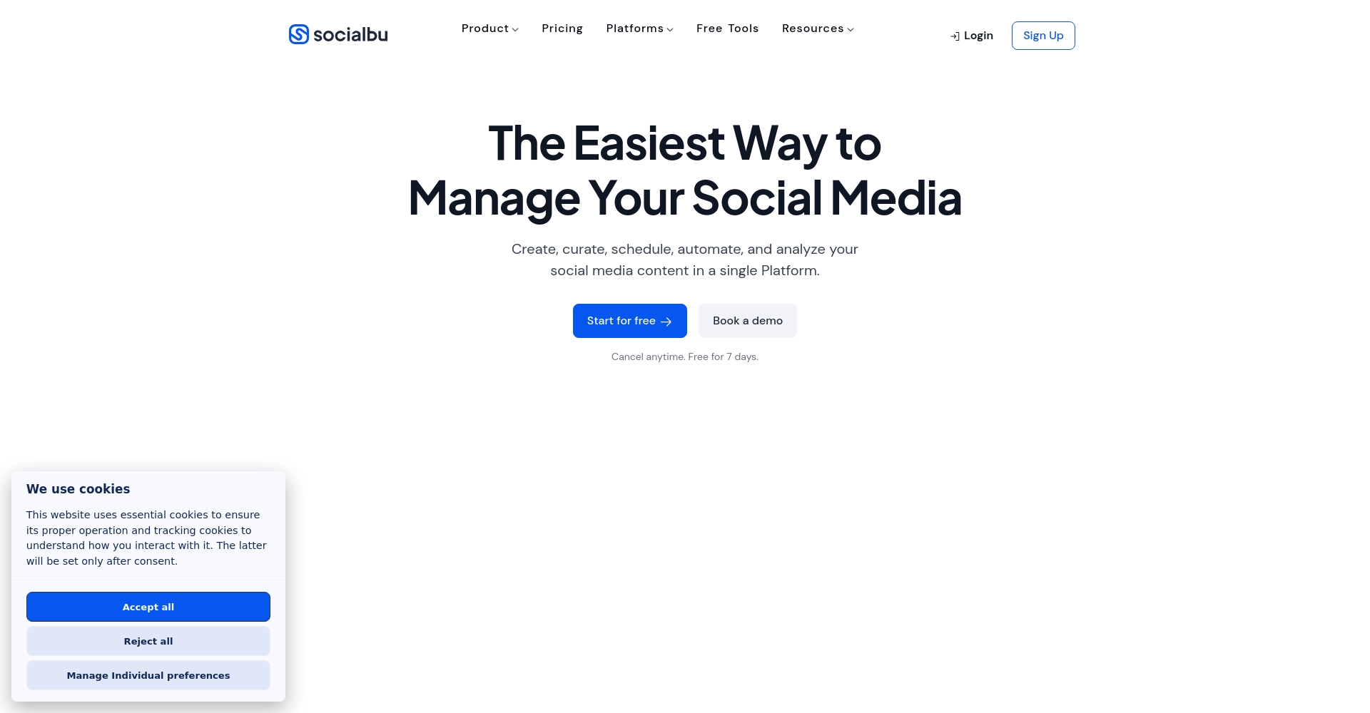 SocialBu官网平台首页