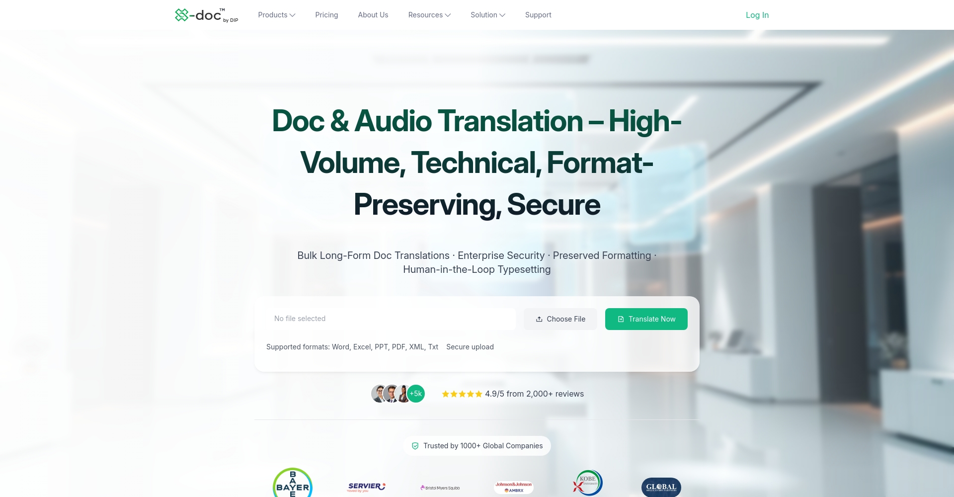X-Doc AI官网截图