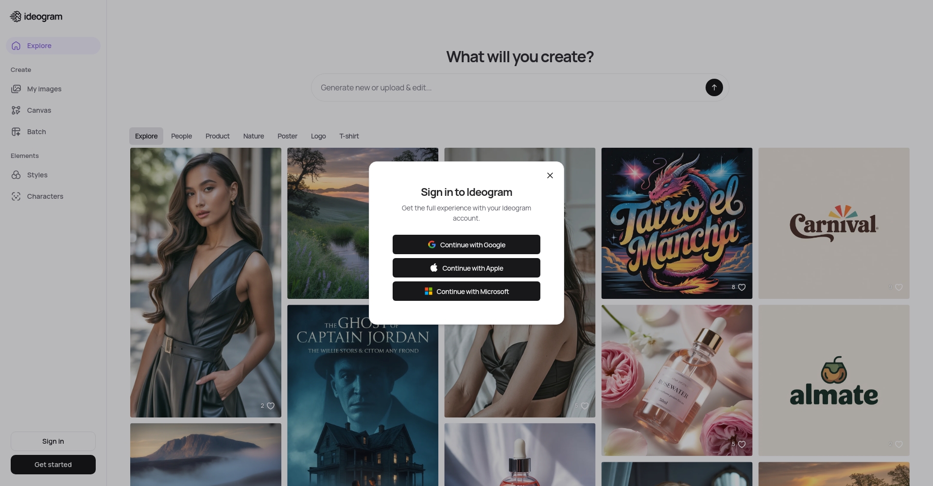Ideogram英文logo设计