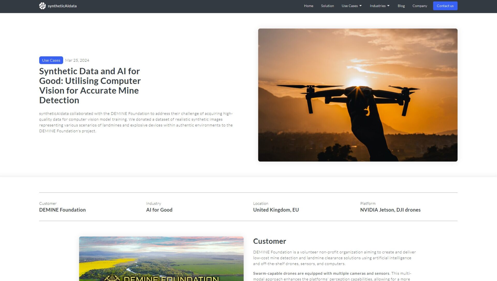 syntheticAIdata应用案例