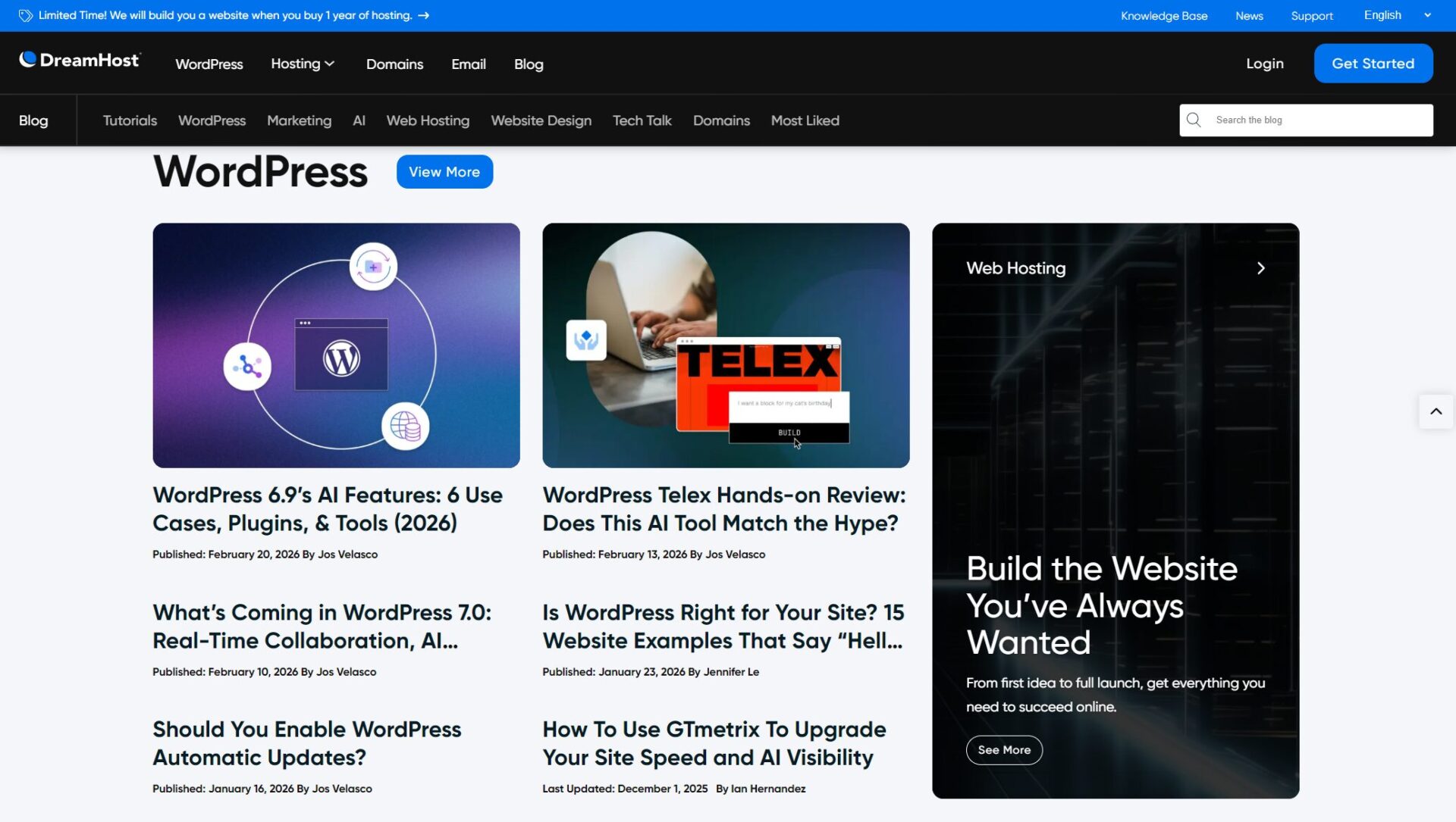 dreampress ai详解：网站主如何通过AI提升WordPress建站效率？