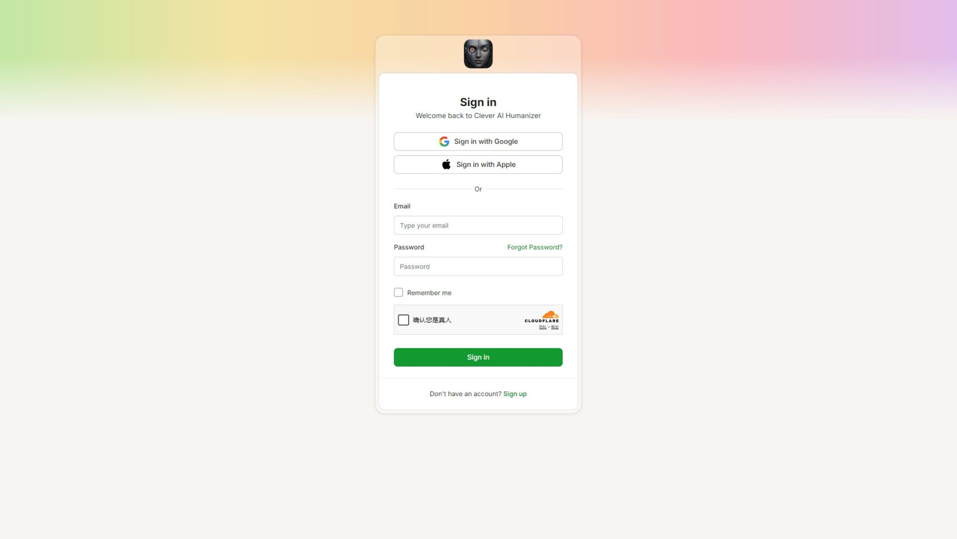 Write with LAIKA注册登录页