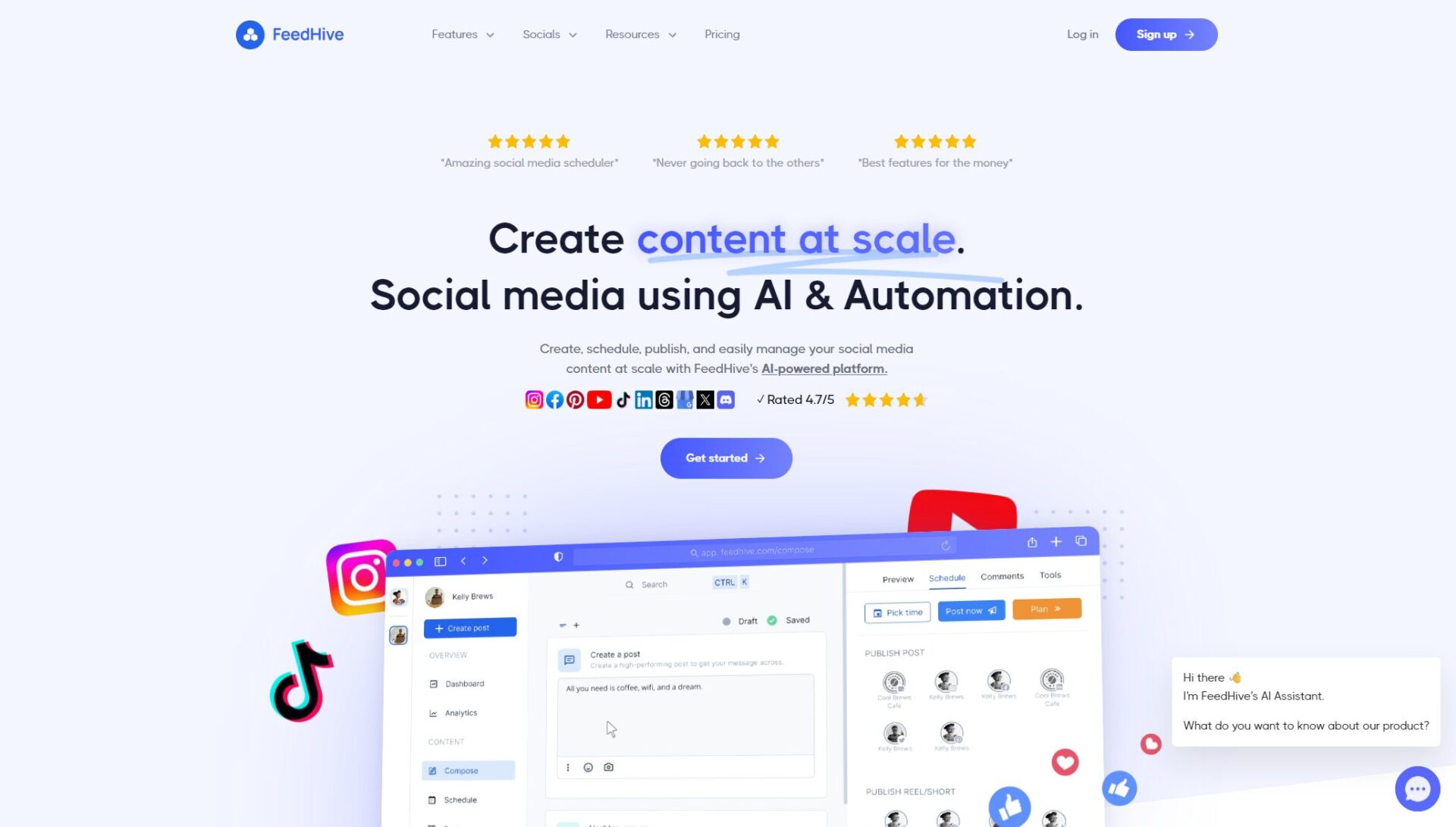 FeedHive官网截图