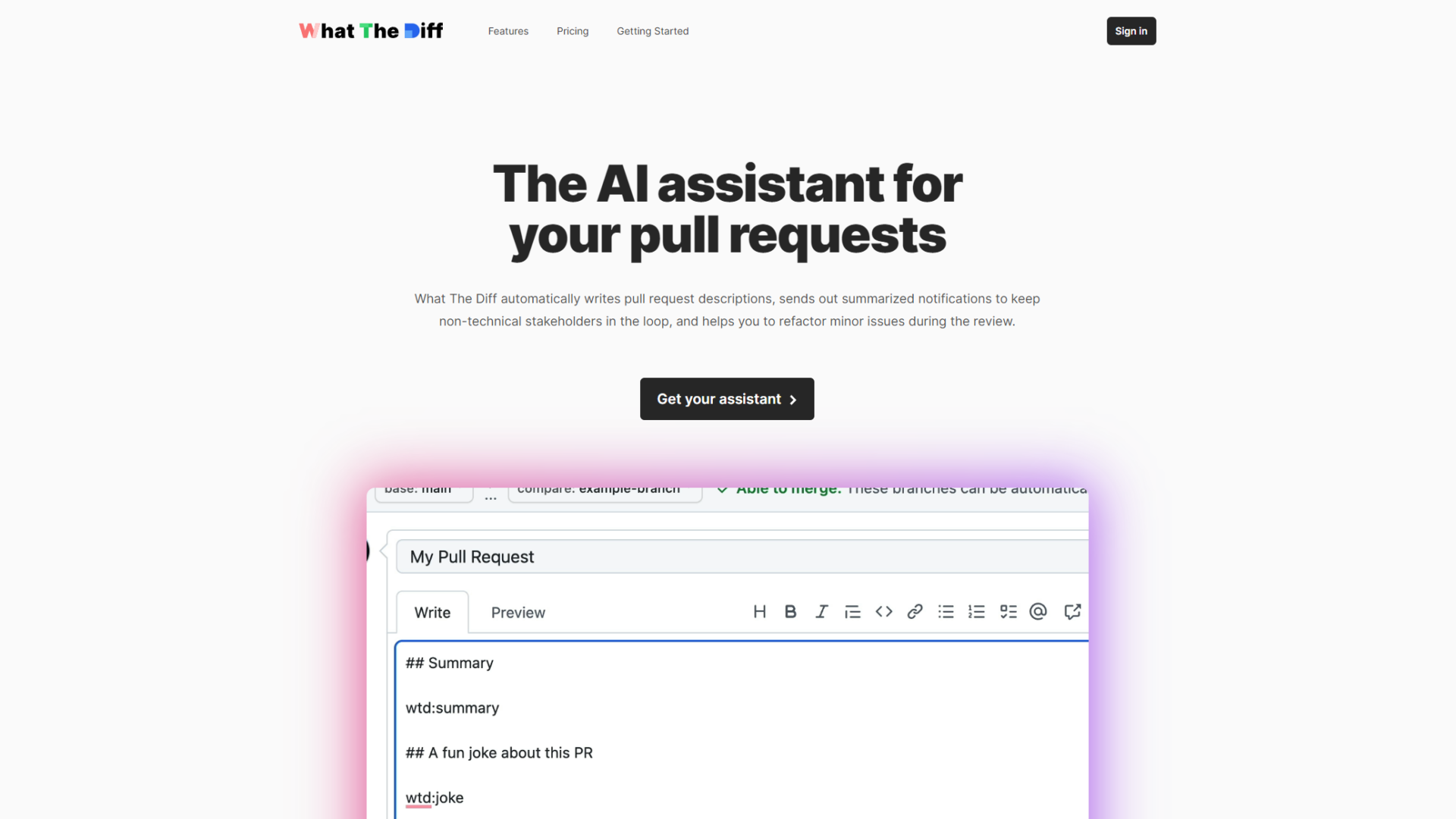 What The Diff官网首页