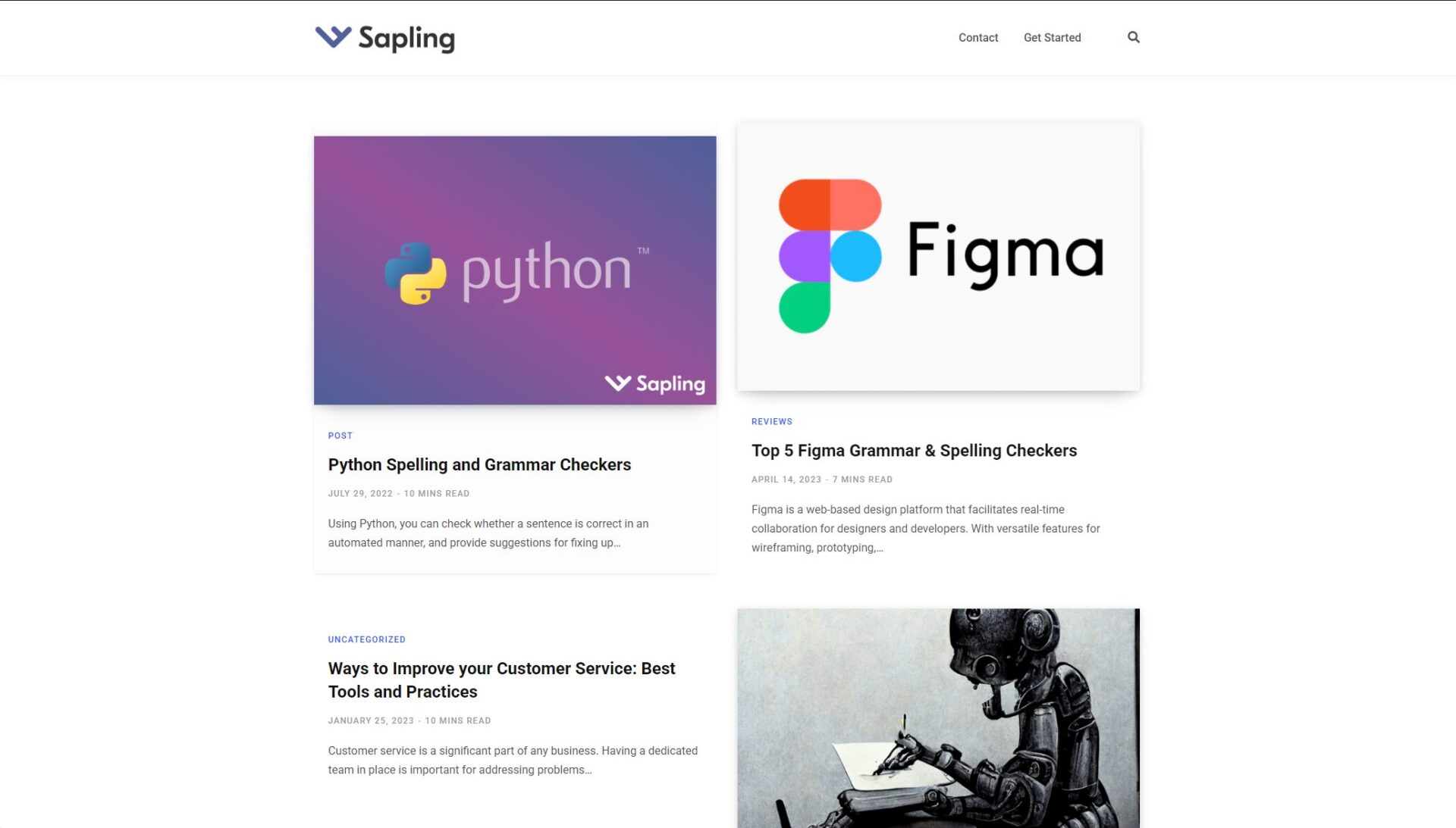 Sapling AI Detector博客介绍