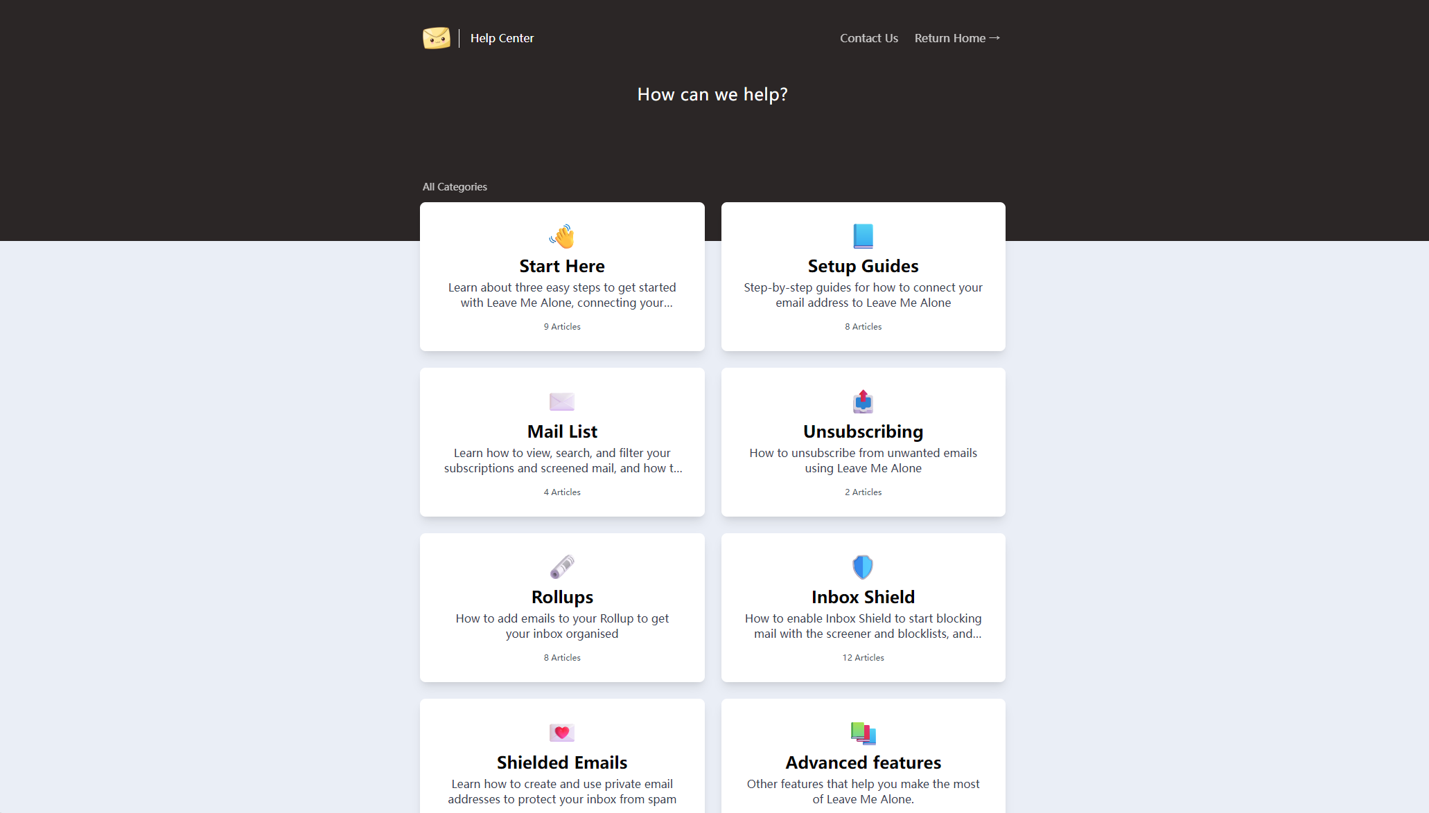 Leave Me Alone帮助中心