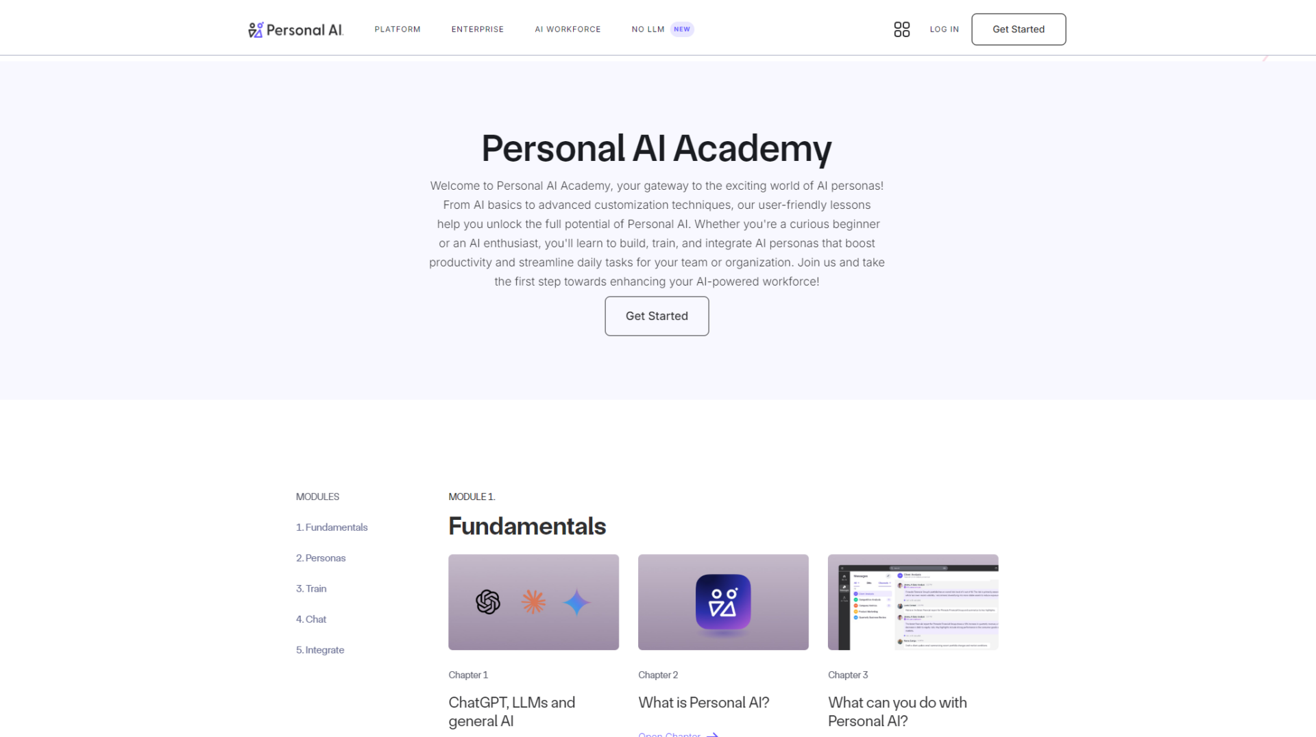 PersonalAI新手教学界面截图