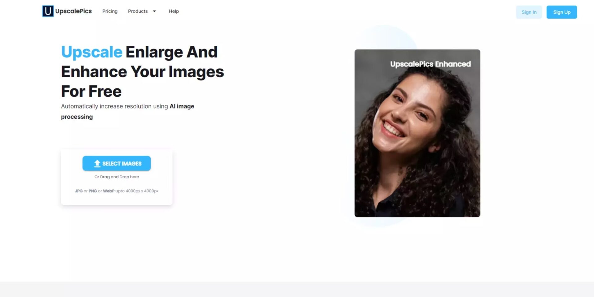 upscalepics 怎么用？3 步教你免费提升图片清晰度，快速放大不失真