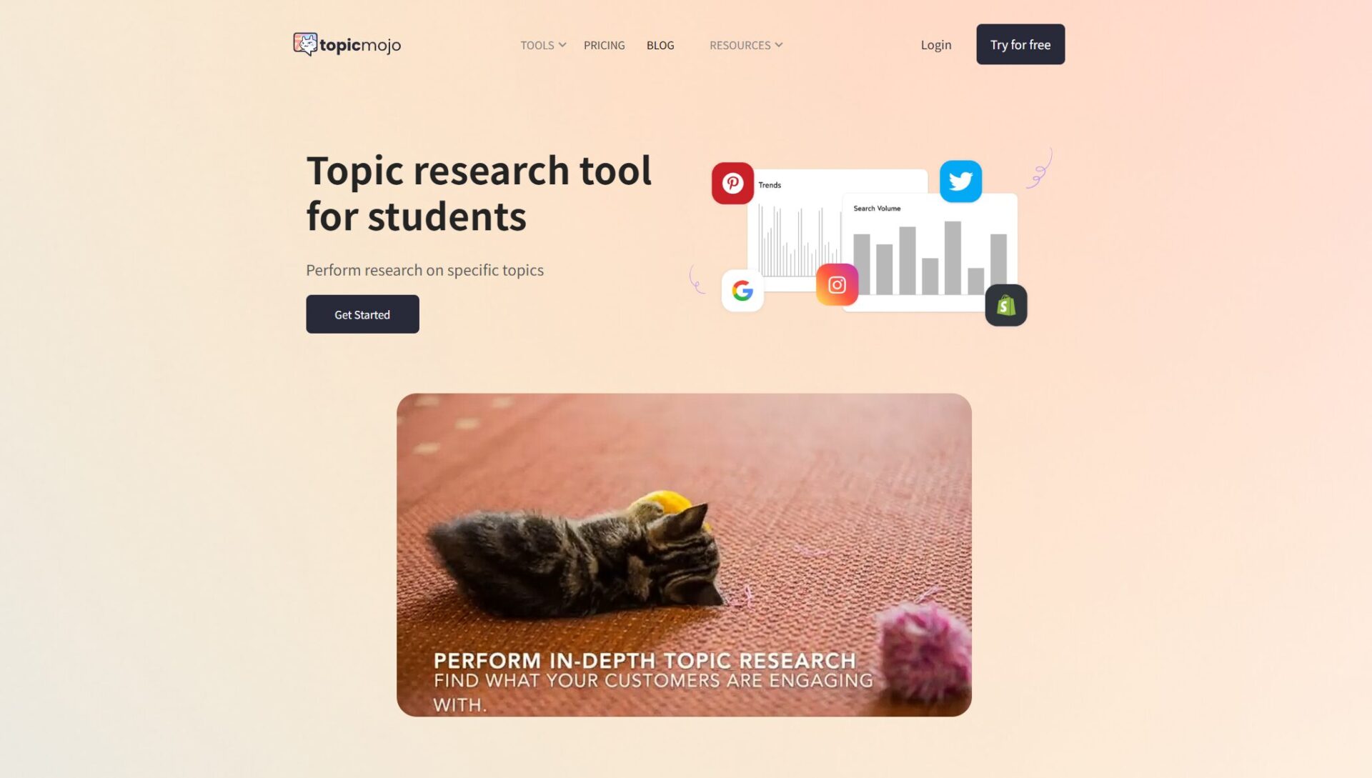 Topic Mojo Topic Model功能介绍