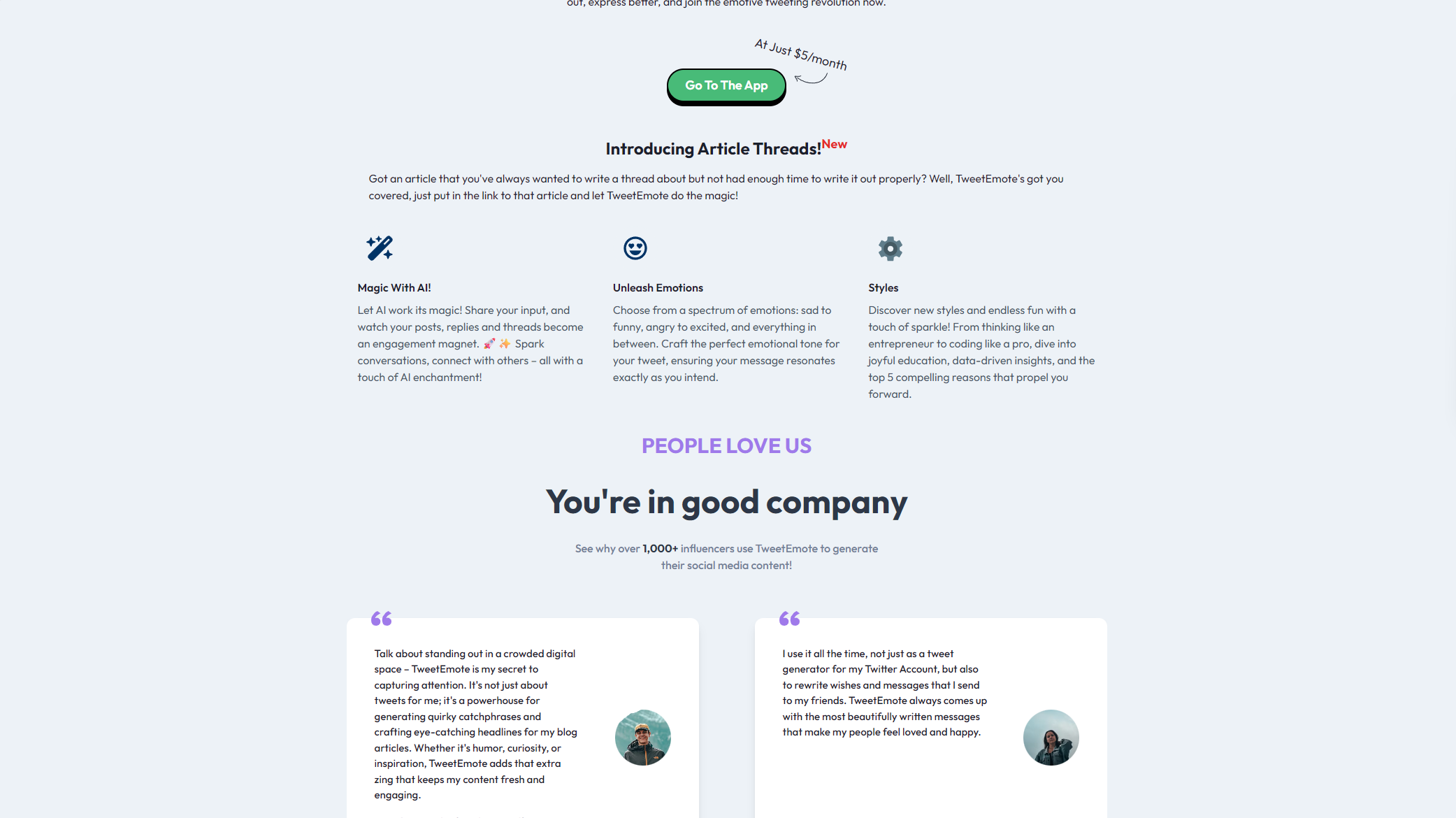 TweetEmote功能介绍