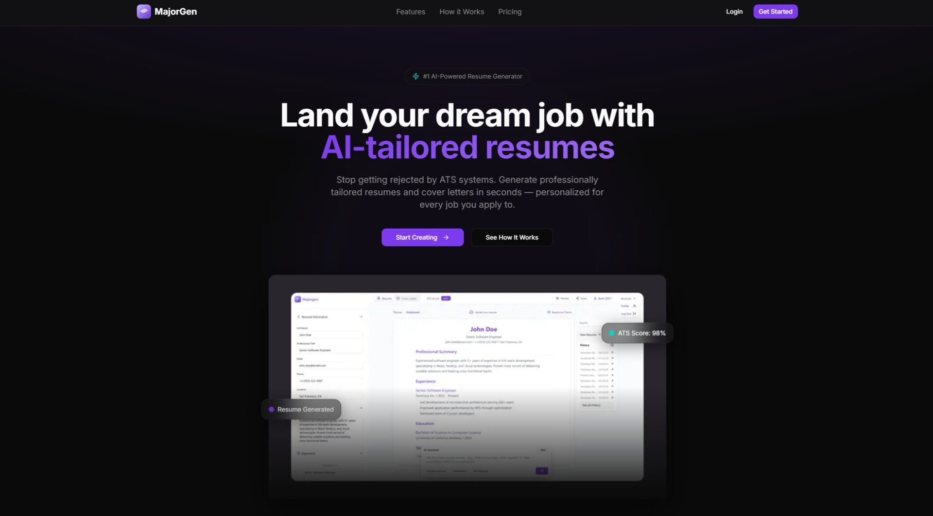 MajorGen官网首页