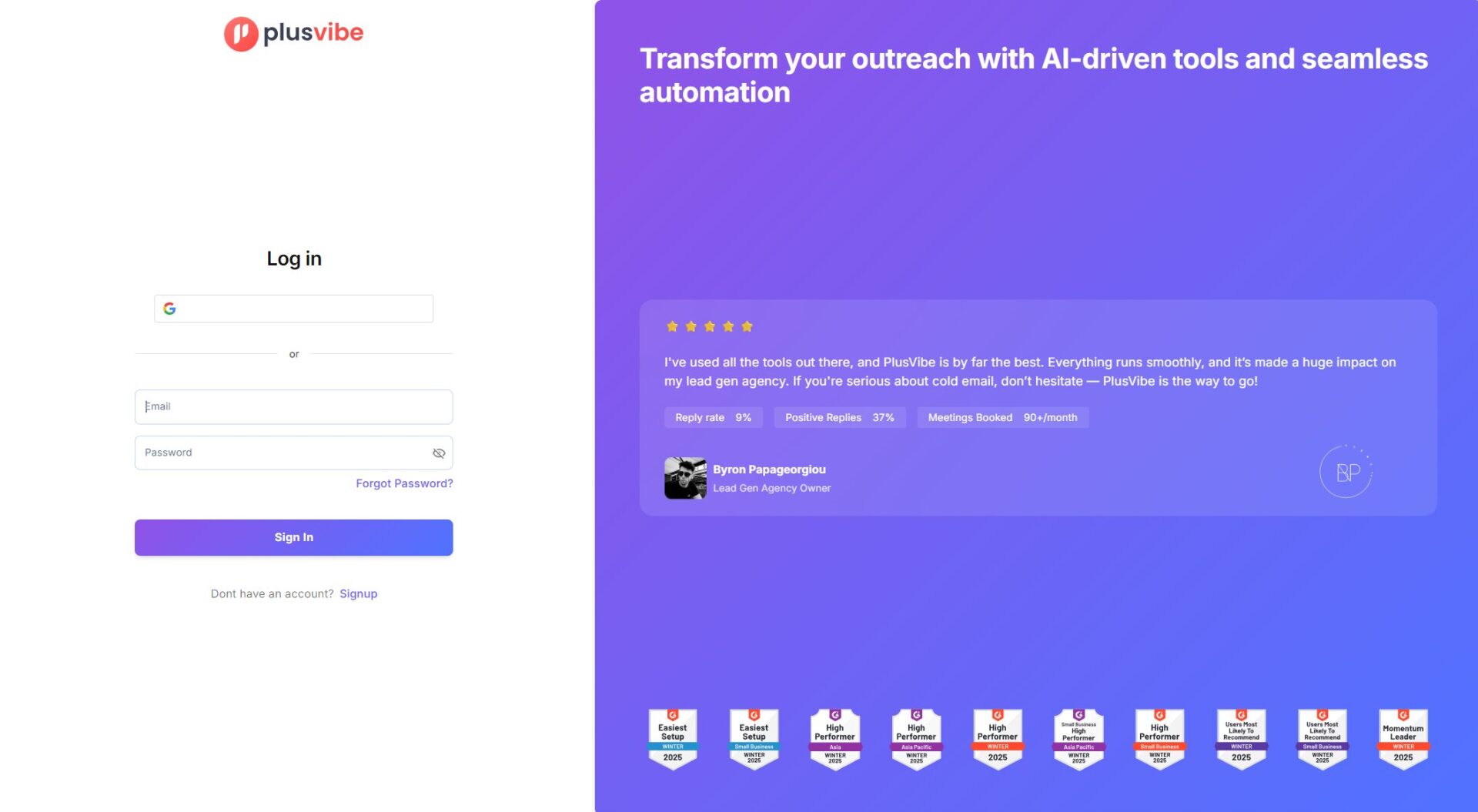 PIPL.AI注册登录页