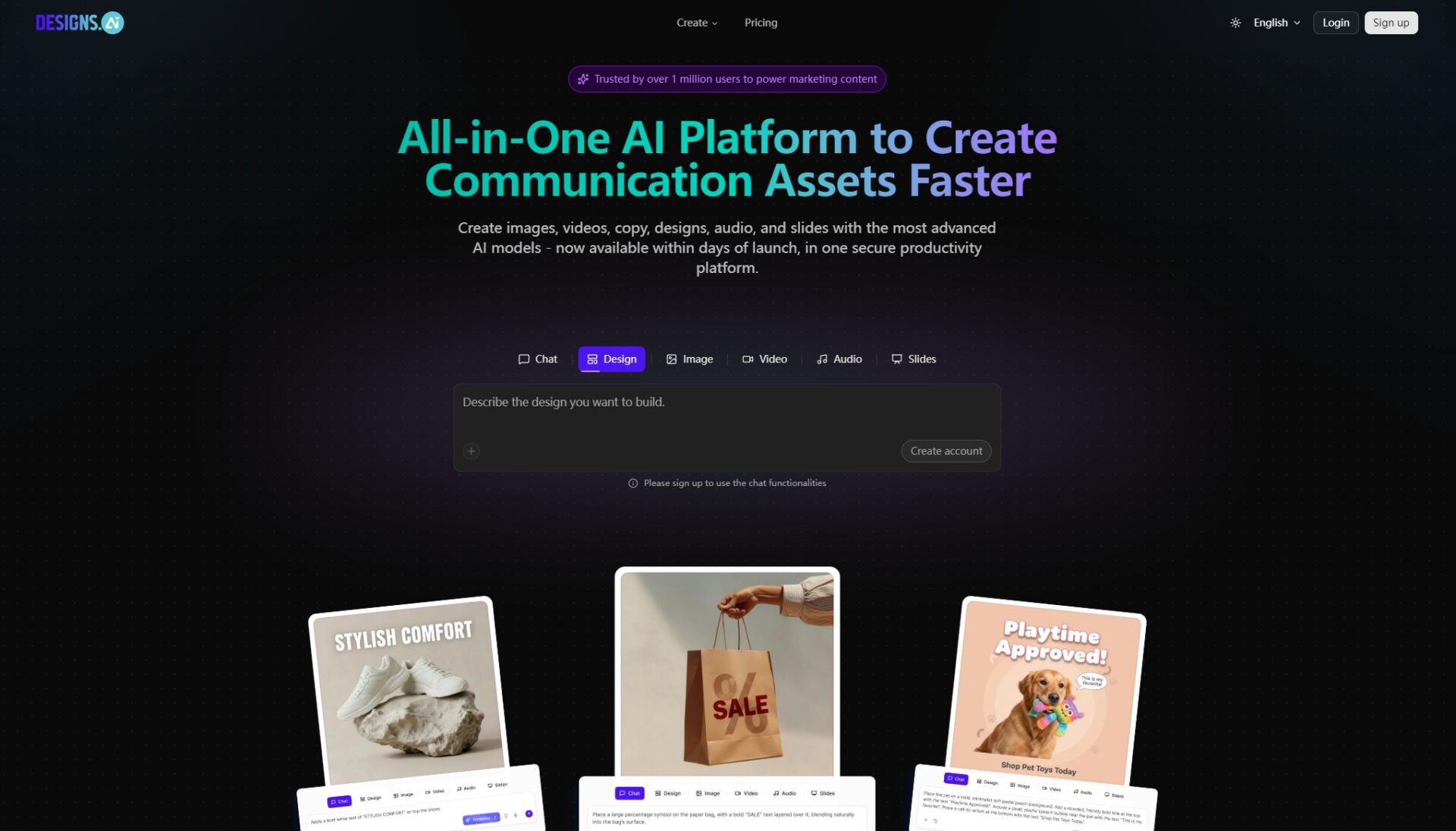 Designs AI官网截图