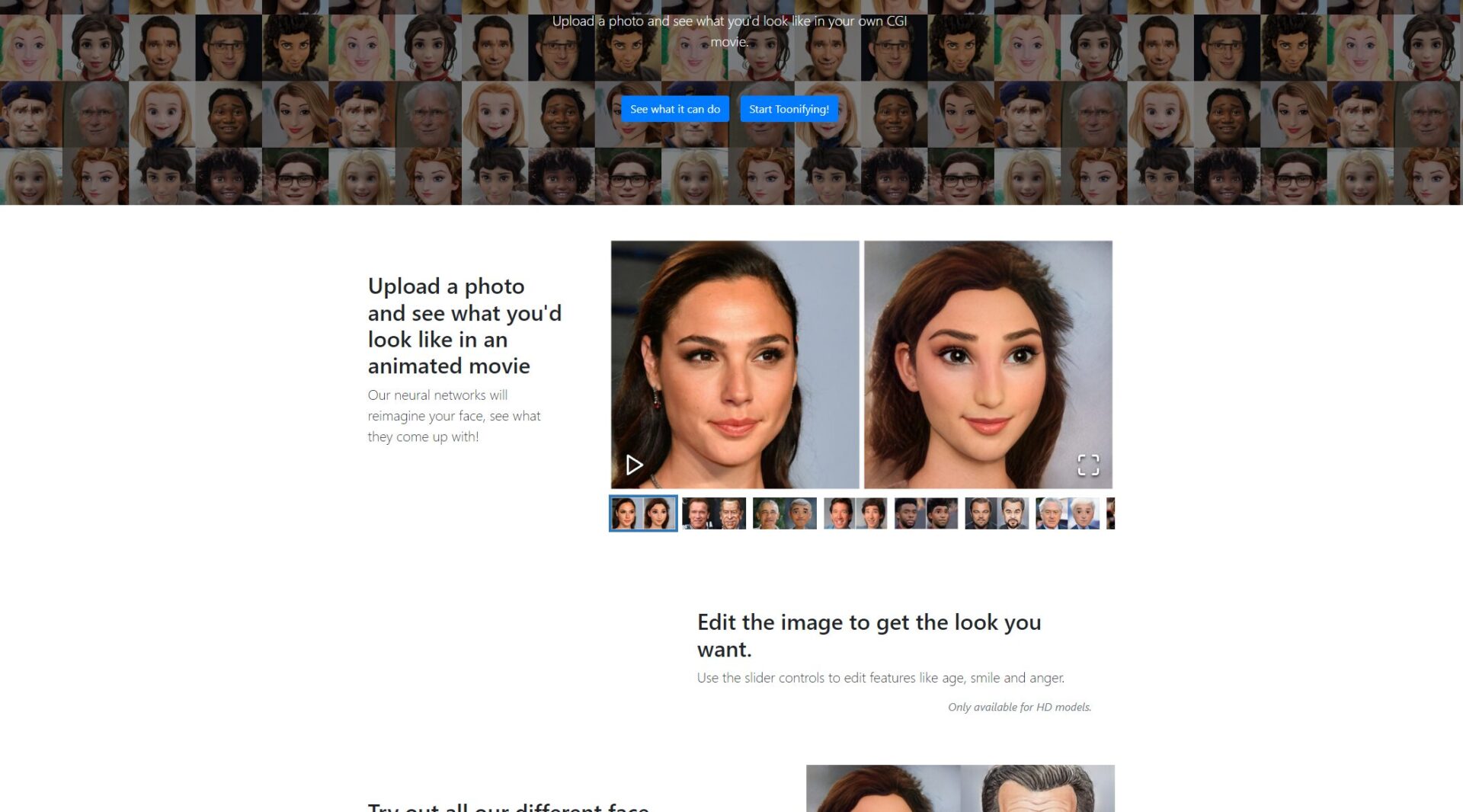 Toonify照片转漫画示例