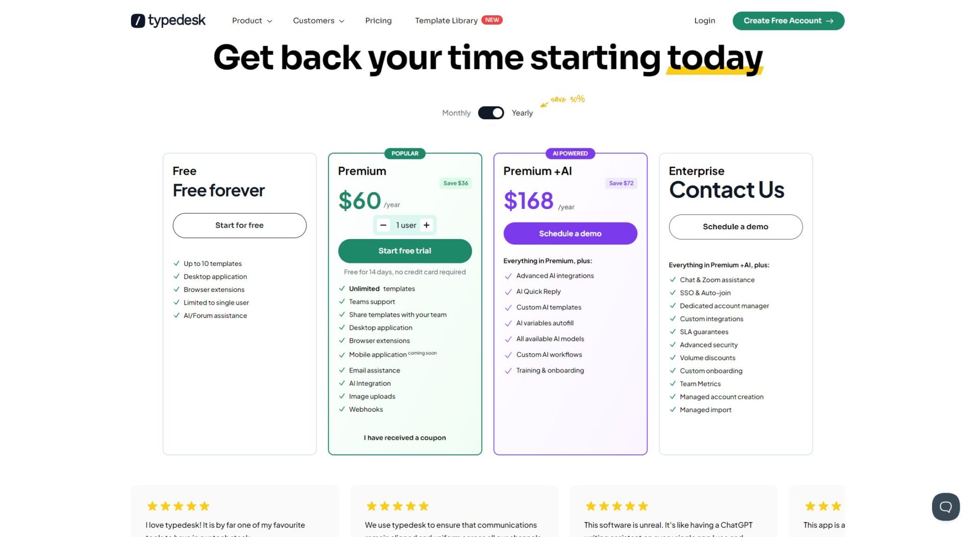typedesk功能介绍