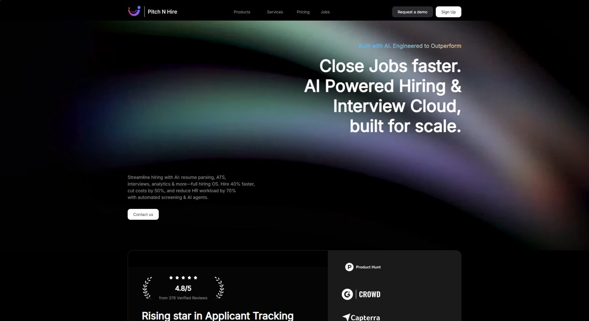 Pitch N Hire官网首页