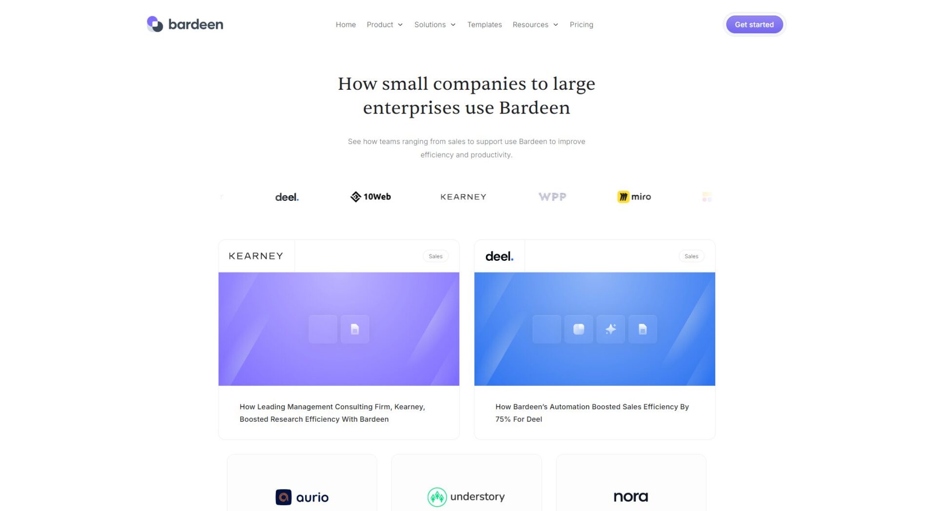 Bardeen AI客户案例区