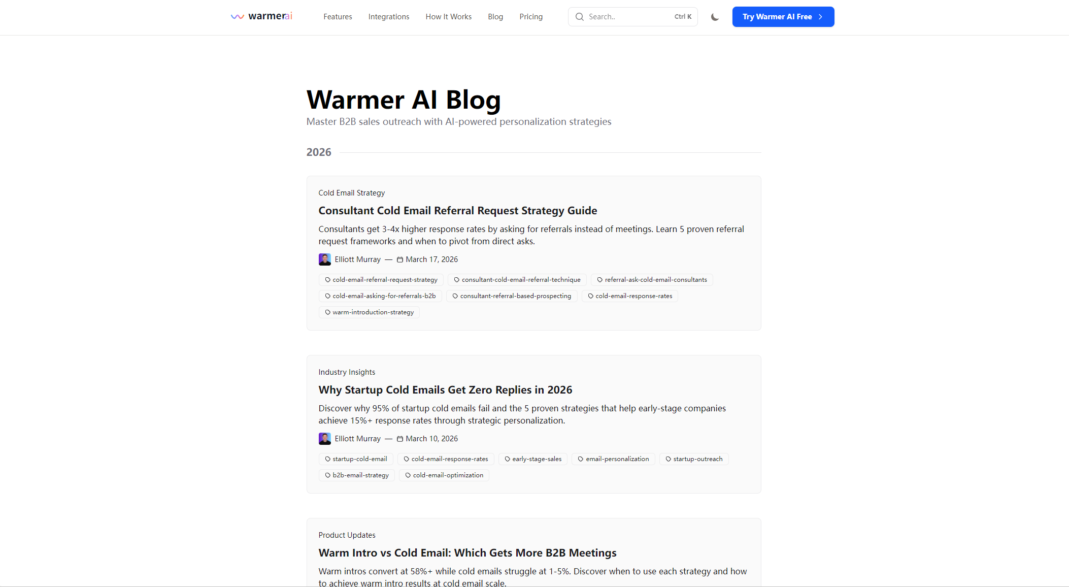 WARMER.ai博客介绍