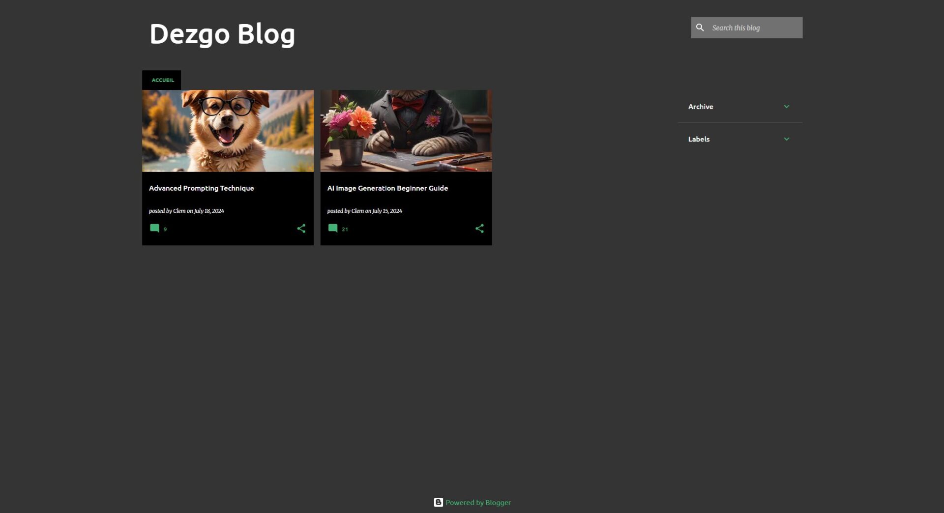 Dezgo AI博客介绍