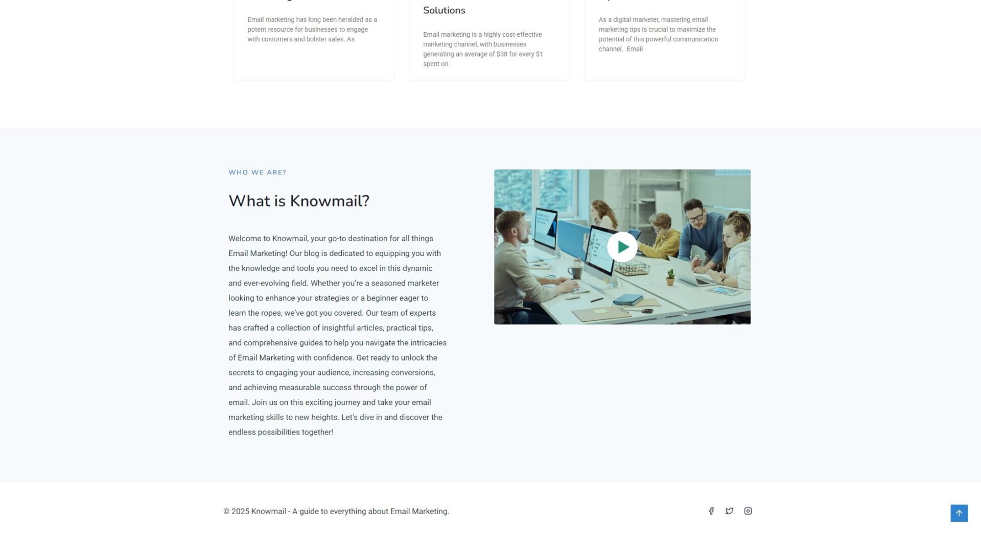 Knowmail官网简介