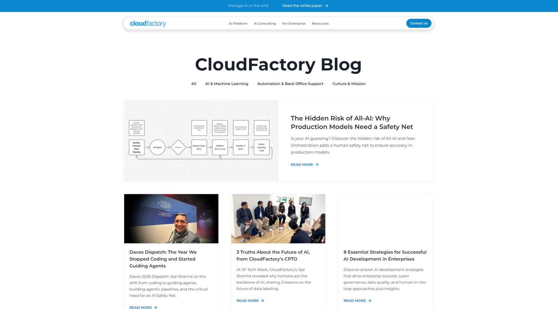 CloudFactory博客介绍