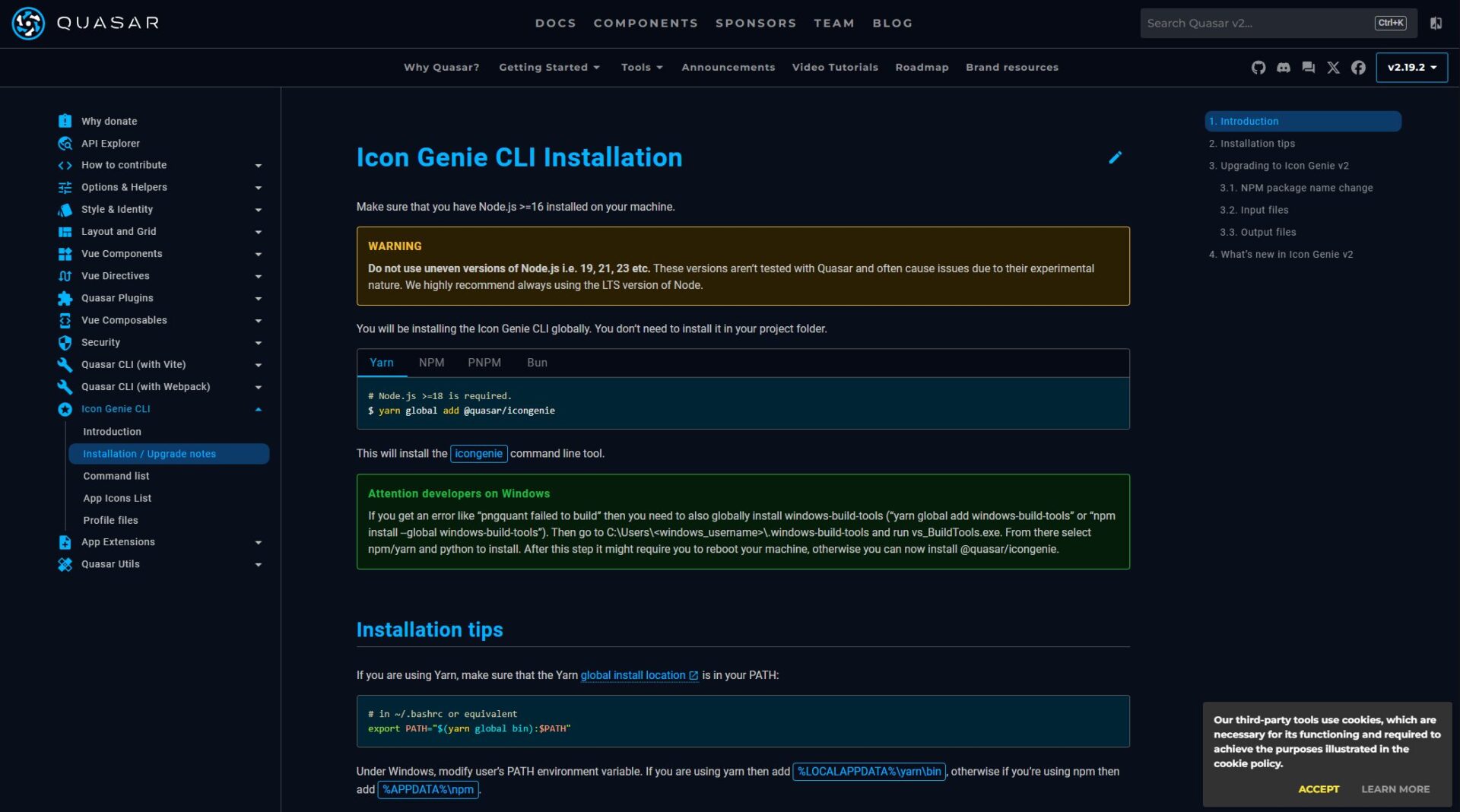 Icon Genie 网站界面