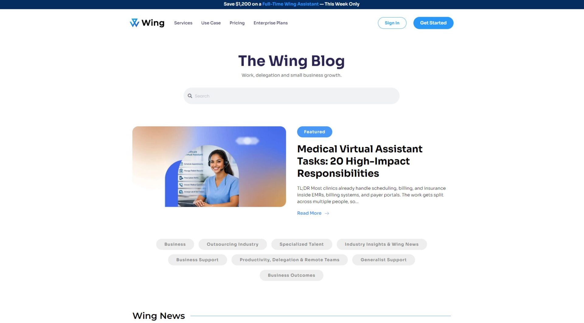 Wing Assistant博客介绍