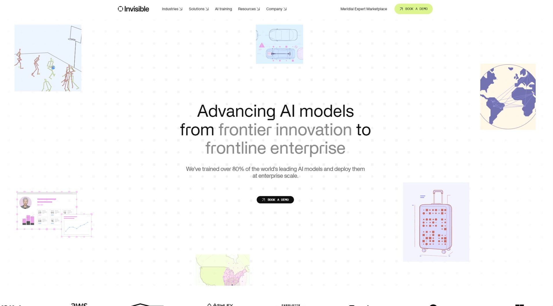 Invisible Technologies官方网站页面截图