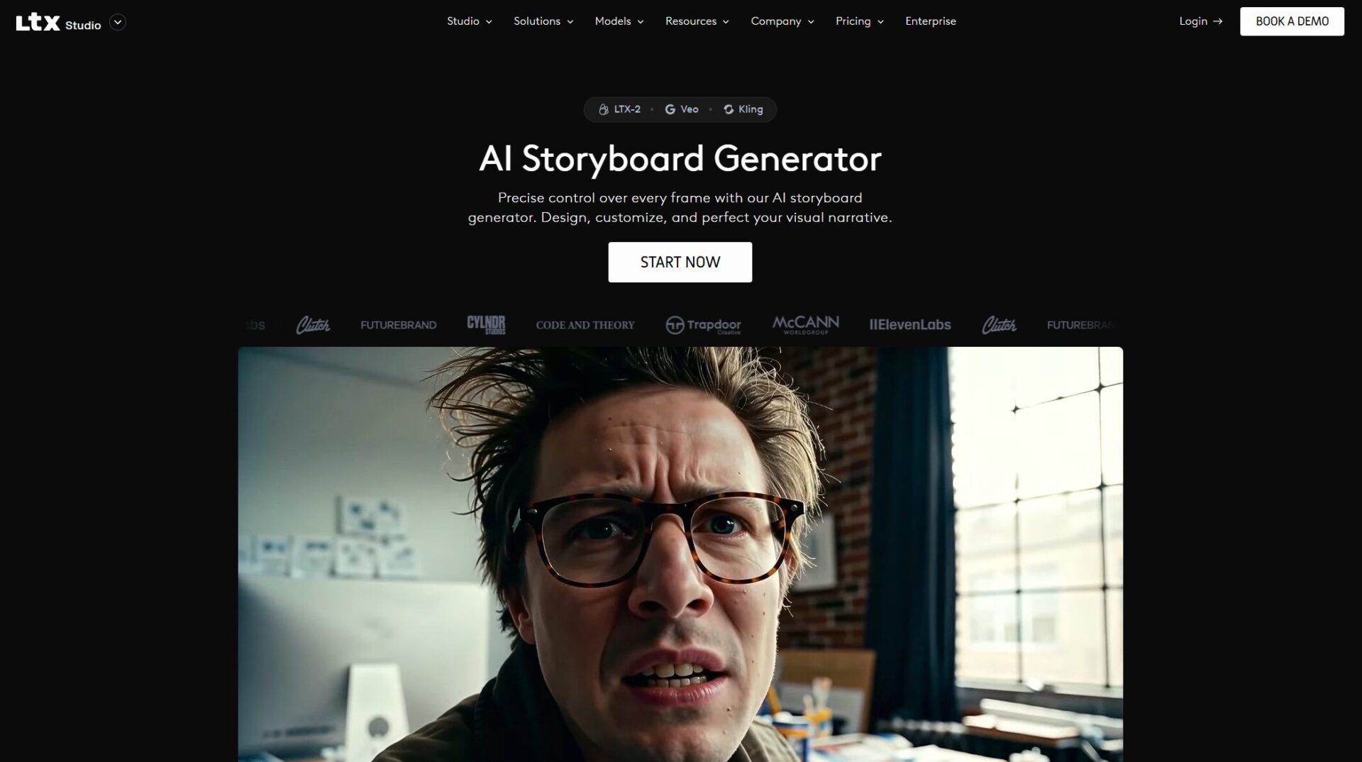 LTX Studio AI分镜生成