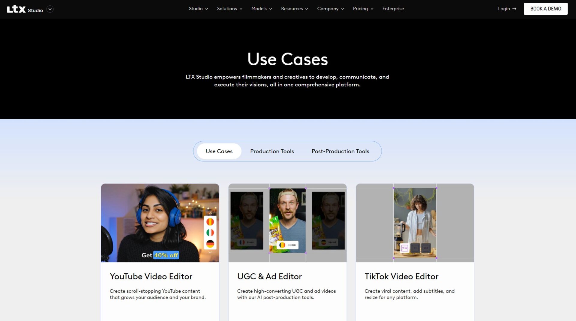 LTX Studio AI功能一览