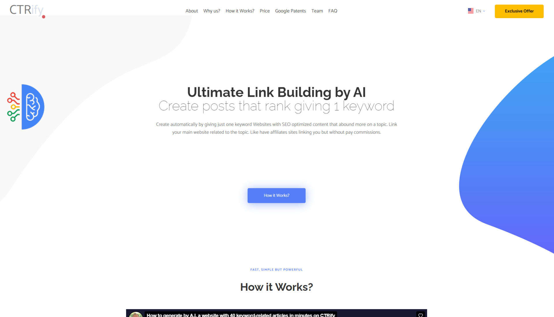 CTRify官网首页截图