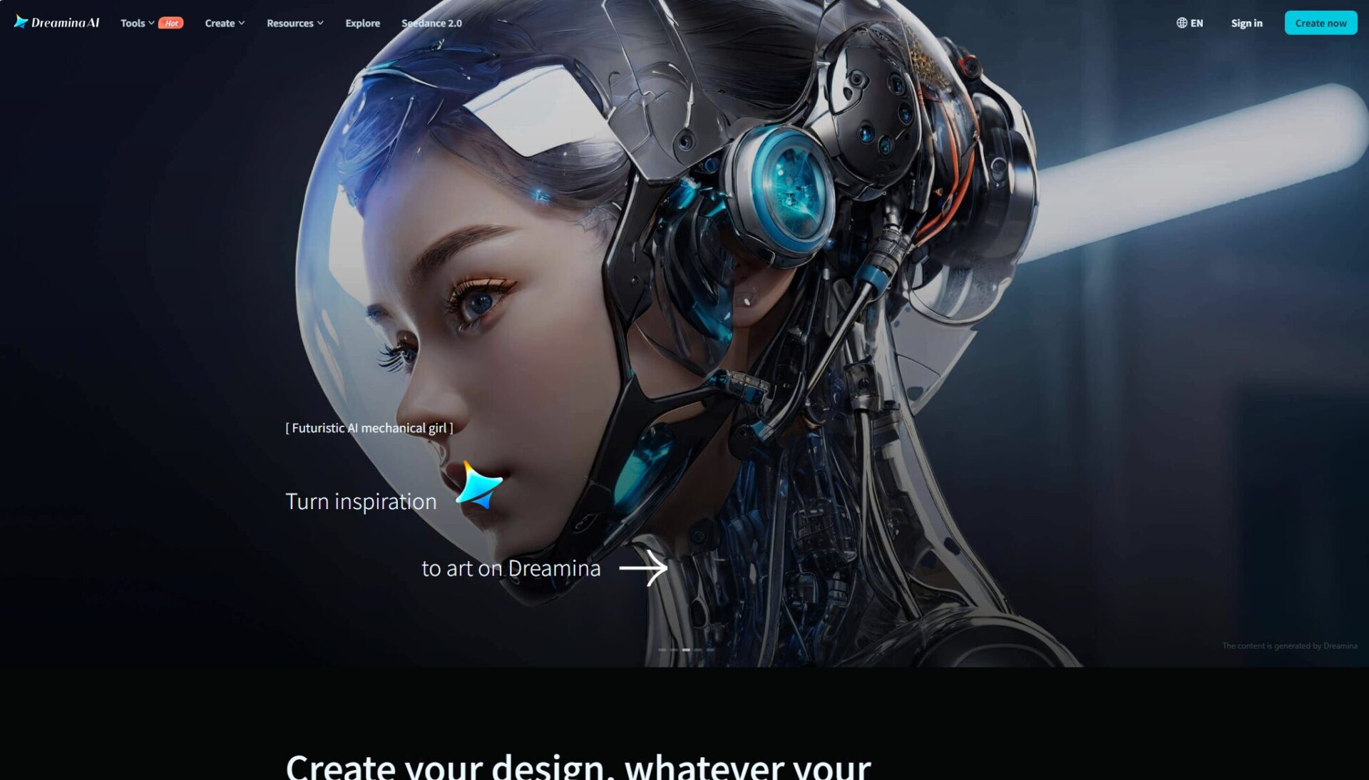 Seedream by CapCut官网