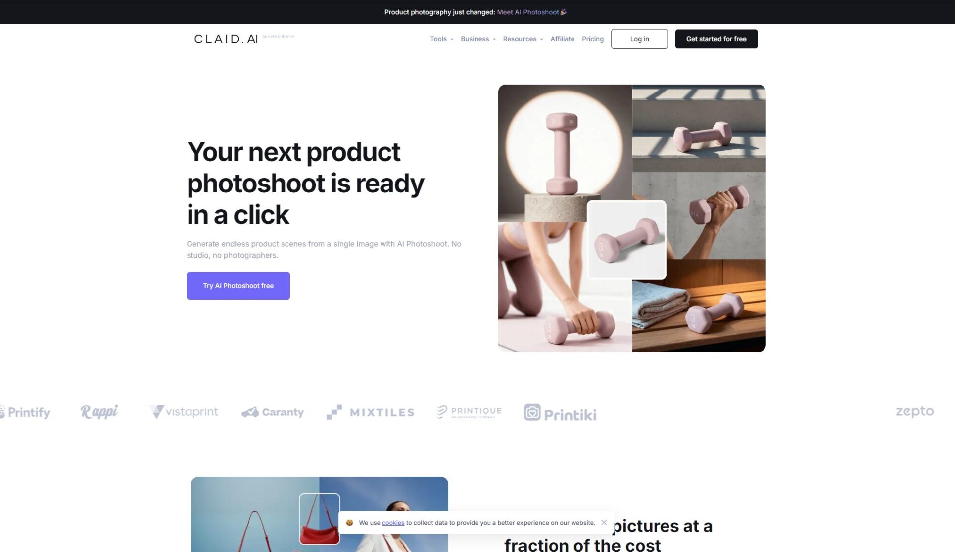 Claid AI智能商品图生成