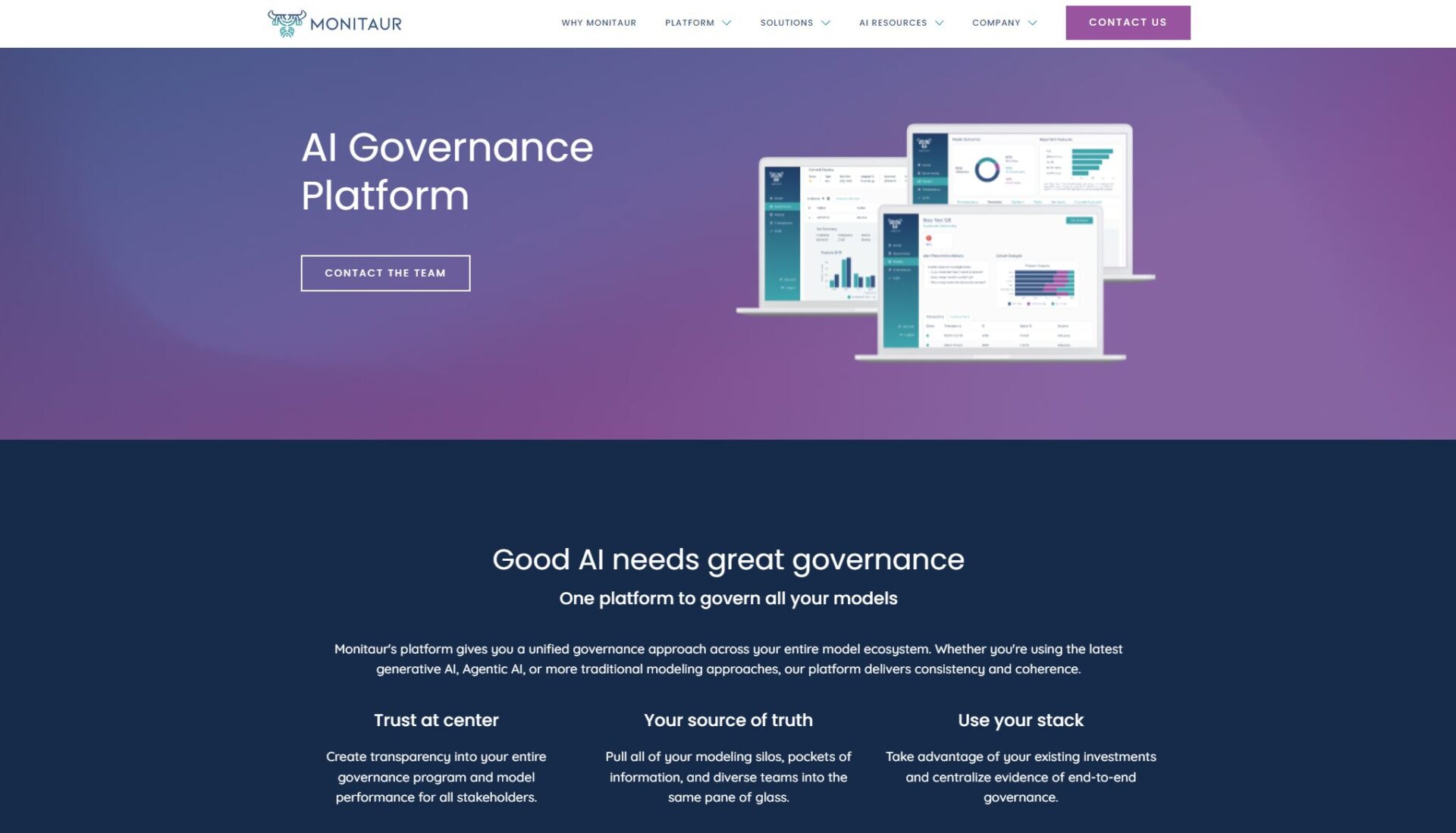 Monitaur产品模块详情