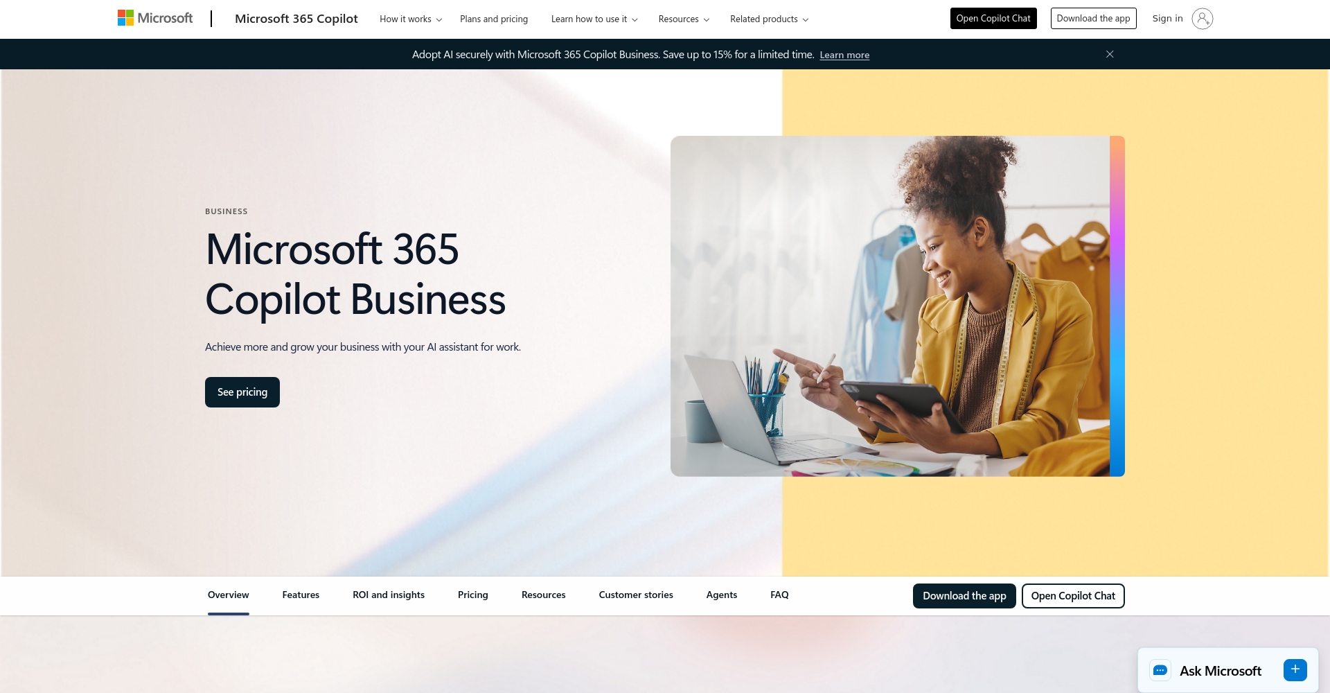Microsoft Copilot界面截图