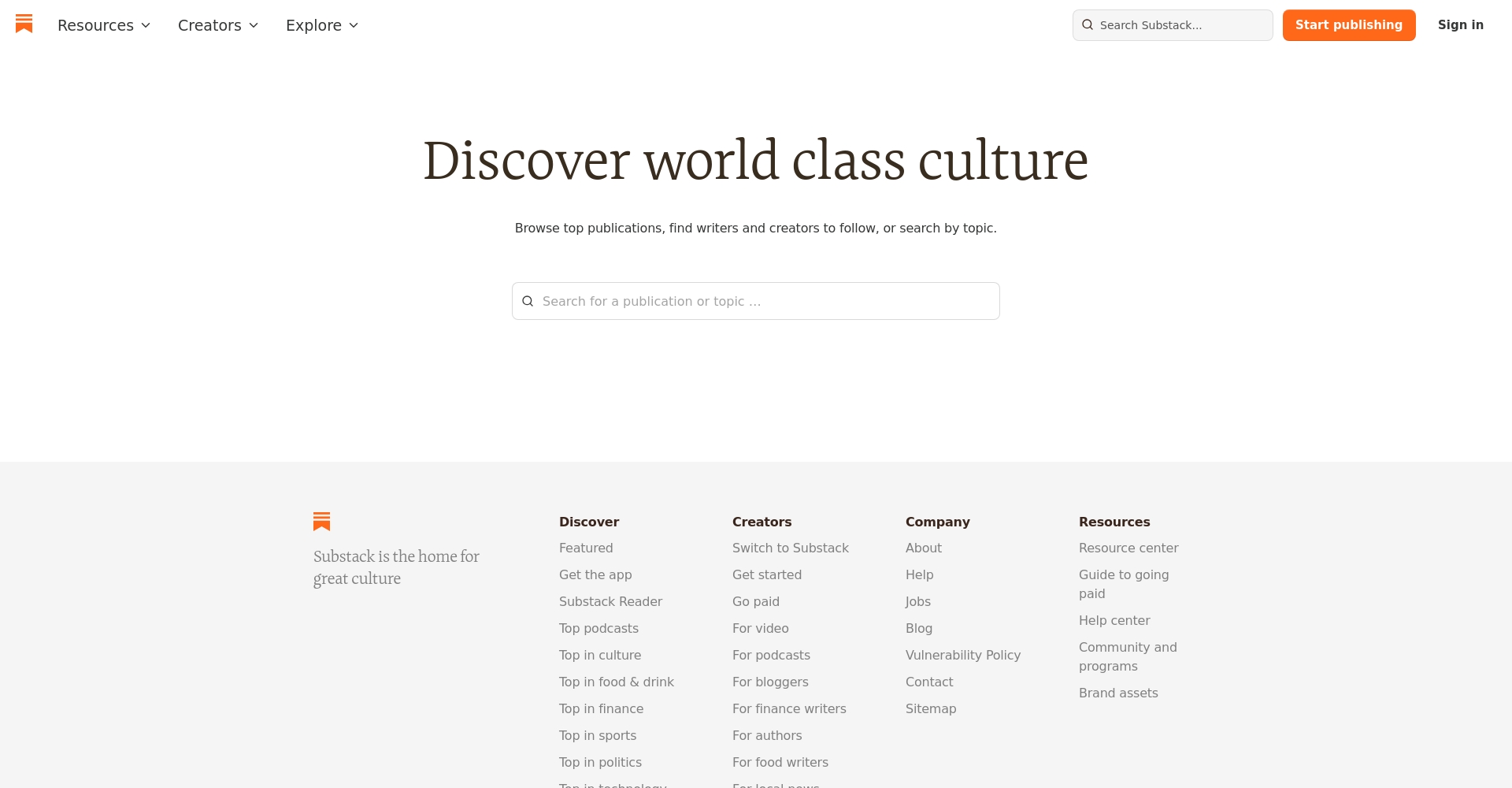 Substack邮件通讯和App